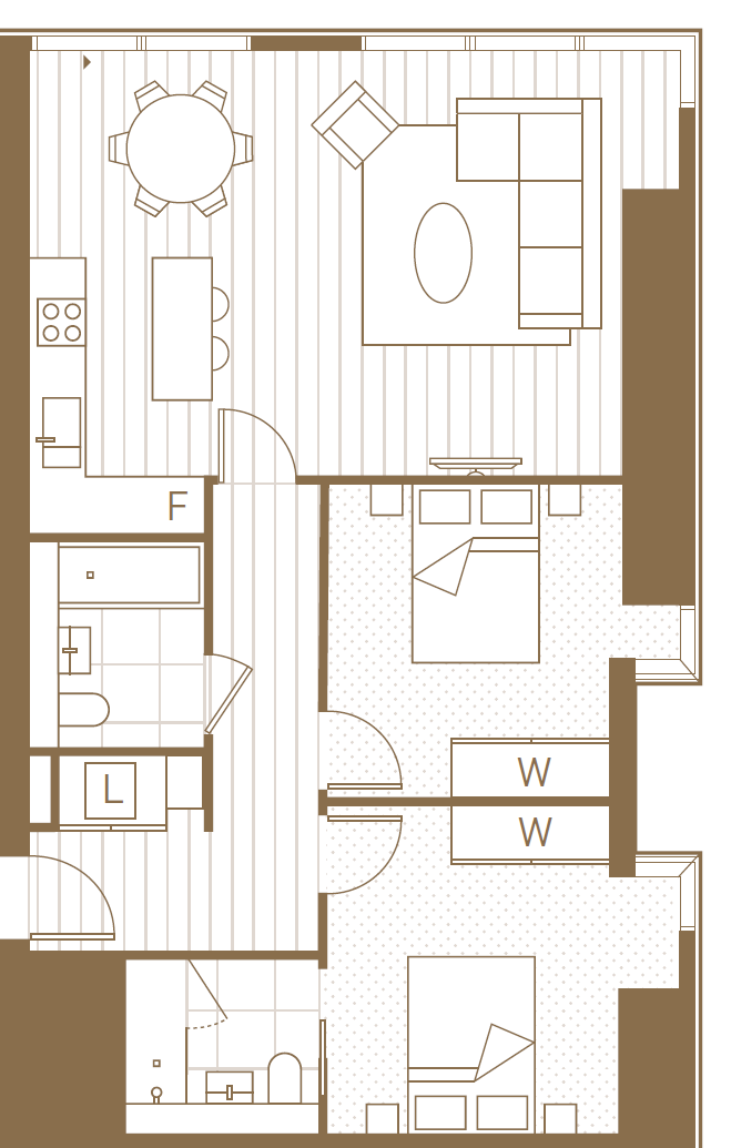Landmark Pinnacle, London floorplan