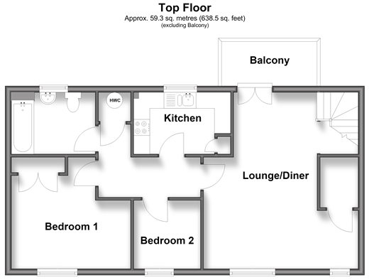 Stone House Lane, Dartford floorplan