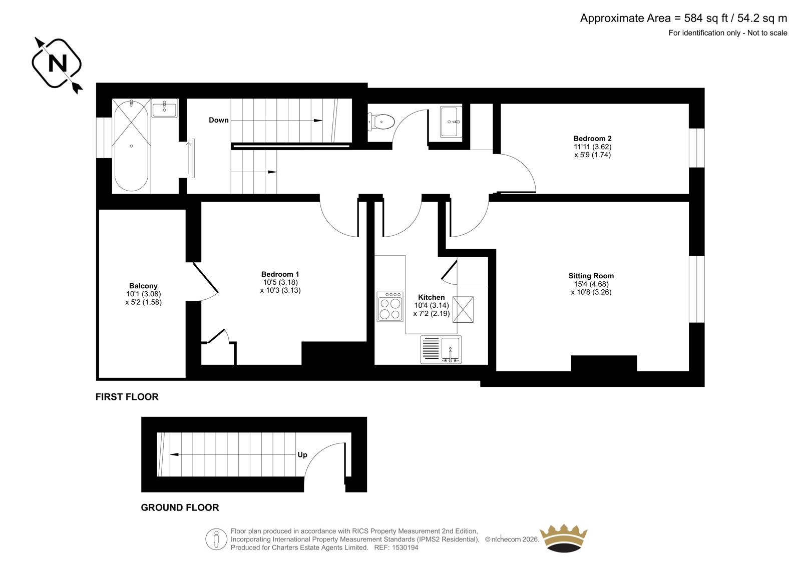 Flat 3, 26, College Road, Brighton floorplan