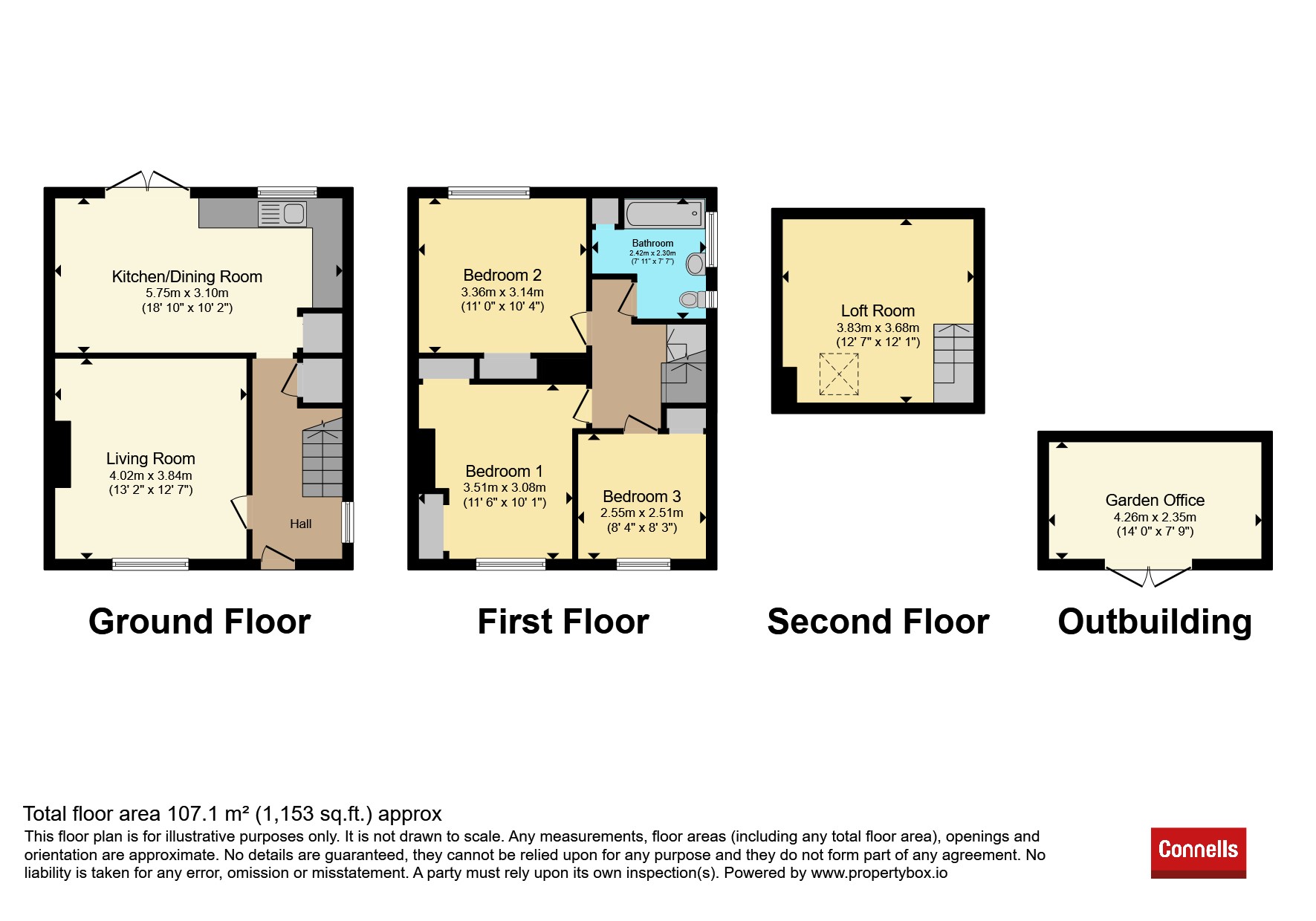 287, Greystoke Avenue, BRISTOL floorplan