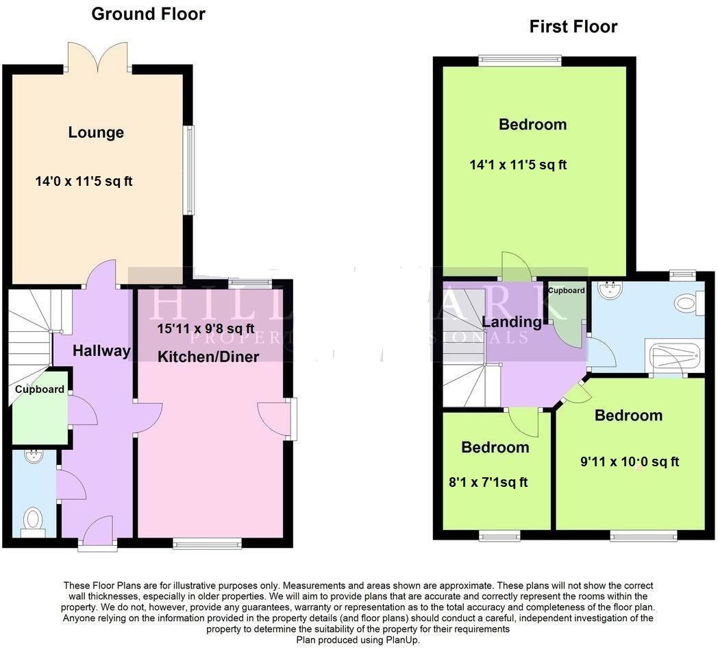 3b, Low Lane, Spalding floorplan