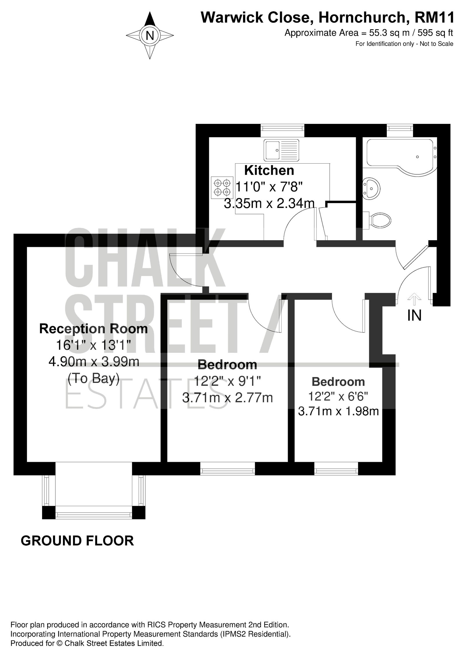 19, Warwick Close, Hornchurch floorplan