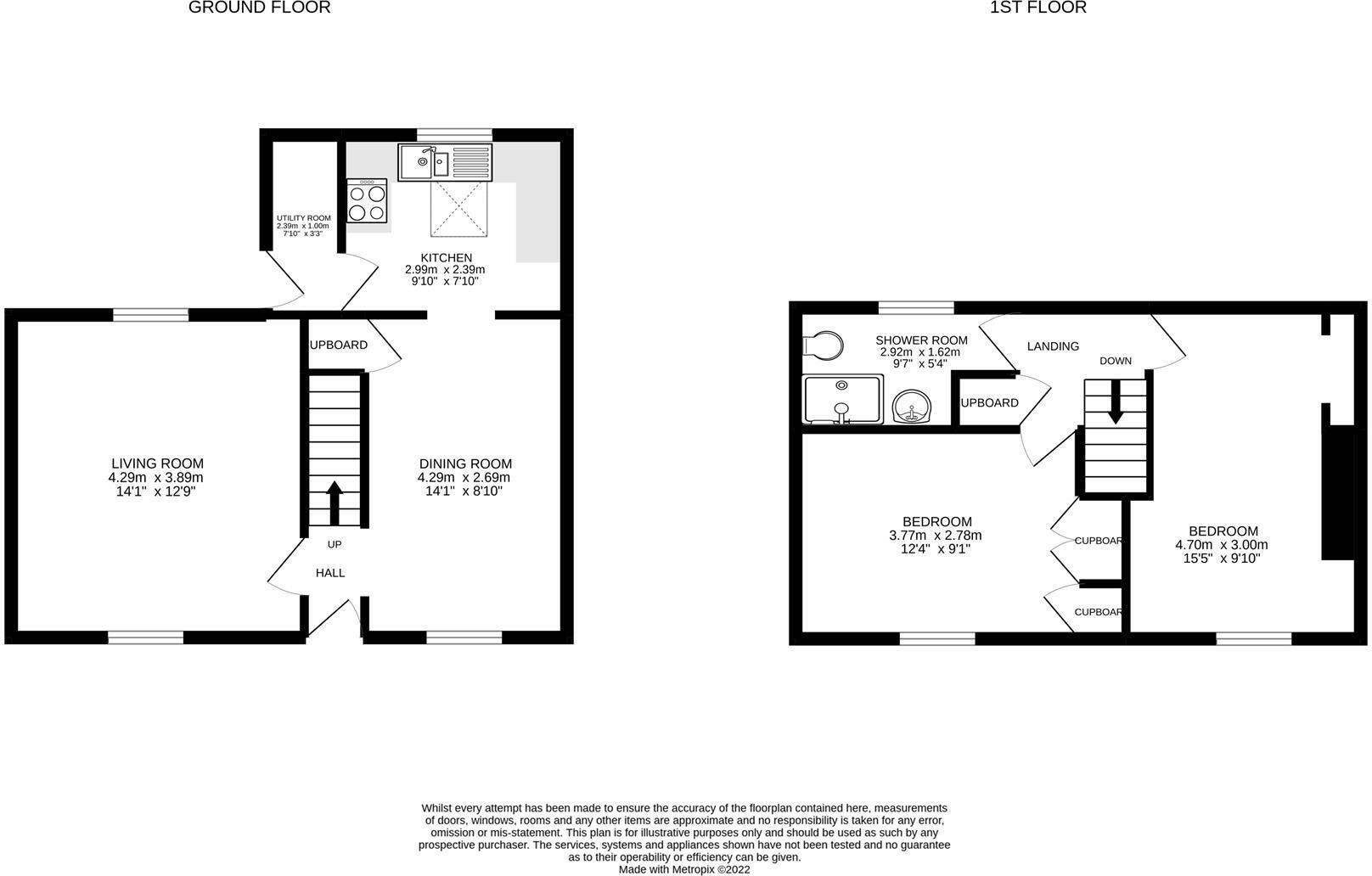 2, Retallack Cottages, Goldsithney floorplan