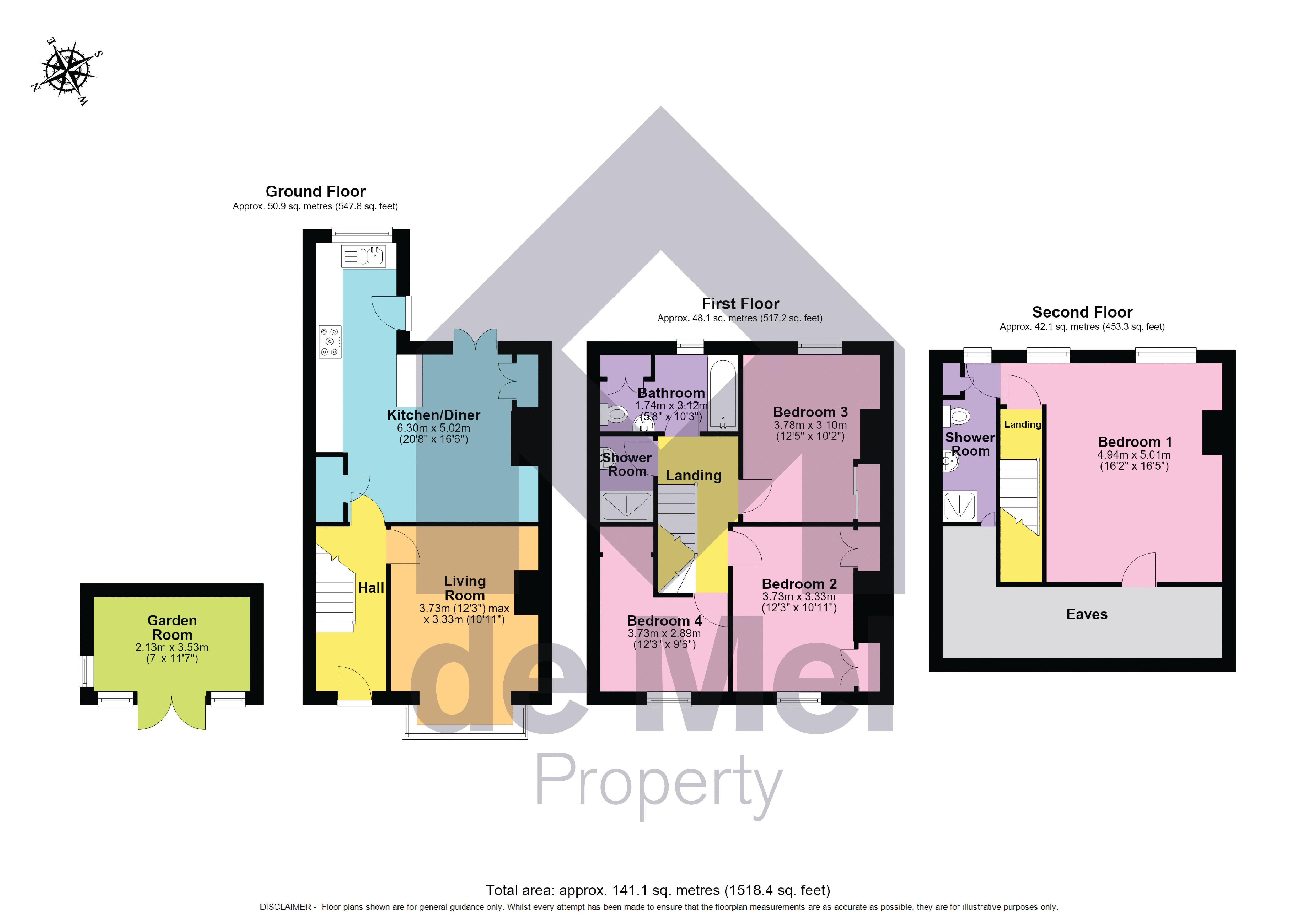 133, Prestbury Road, Cheltenham floorplan
