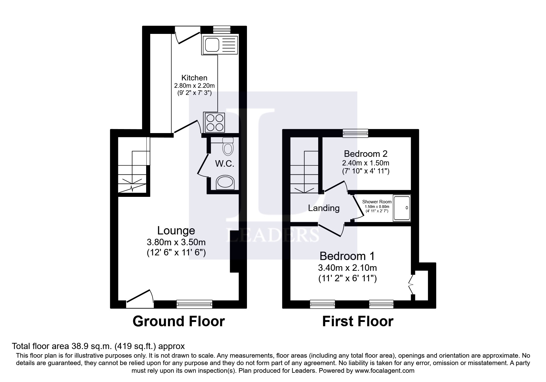 38, Friars Street, Sudbury floorplan