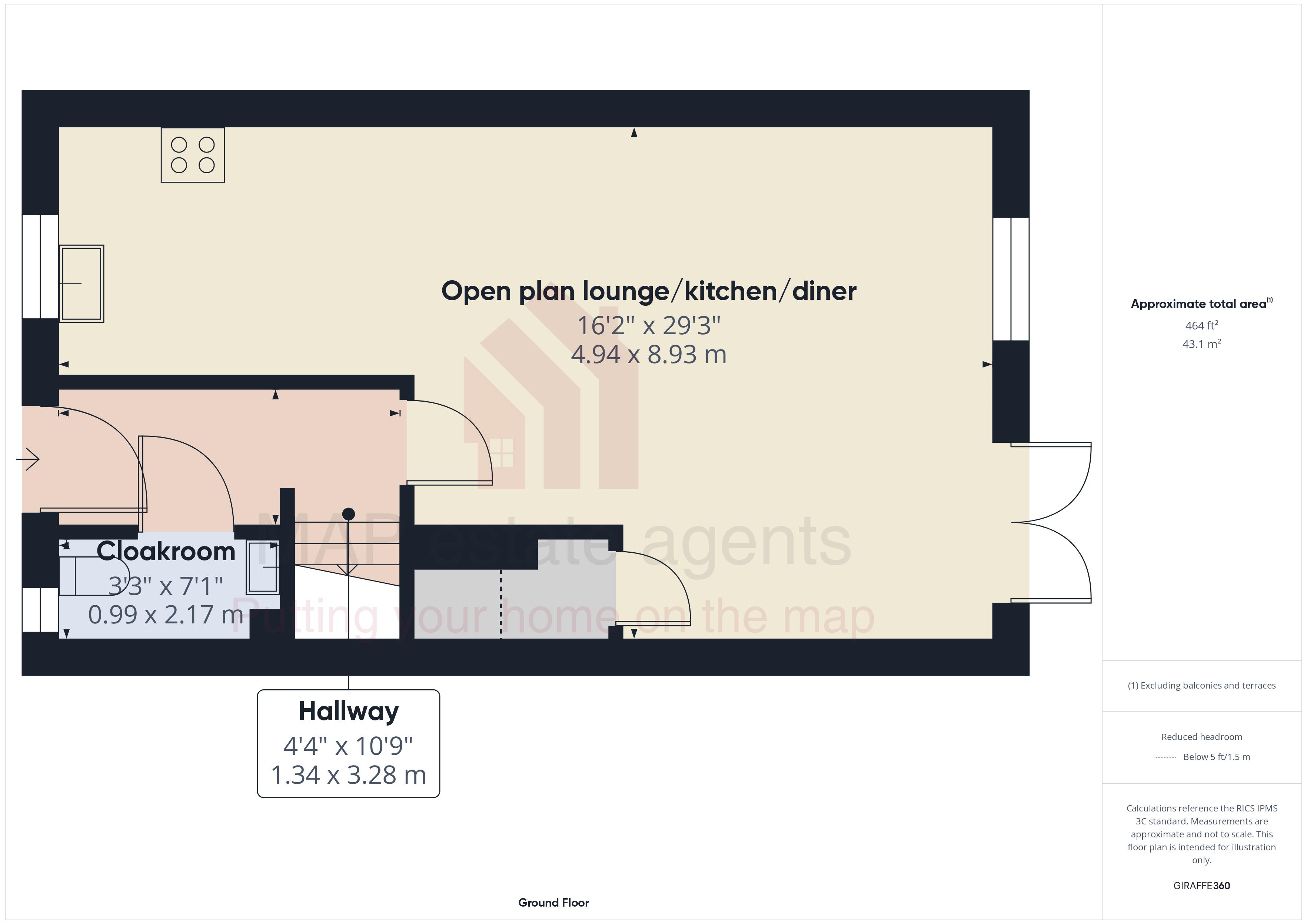 5, Teg Lowarth, Redruth floorplan