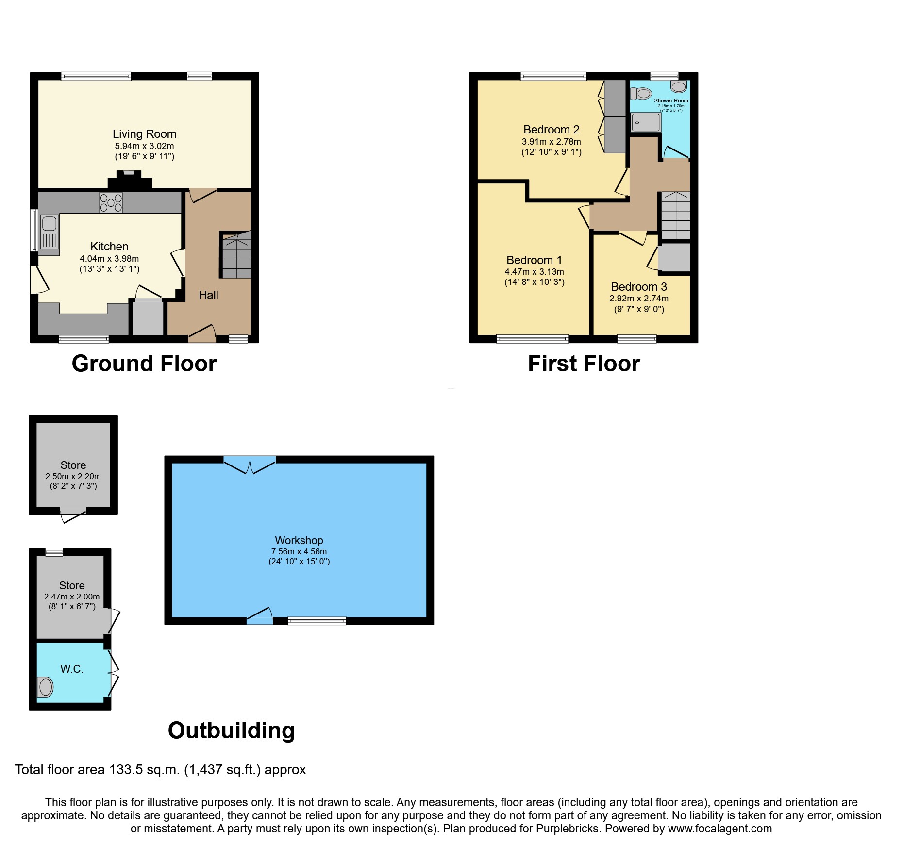 49, Windsor Crescent, Ilkeston floorplan