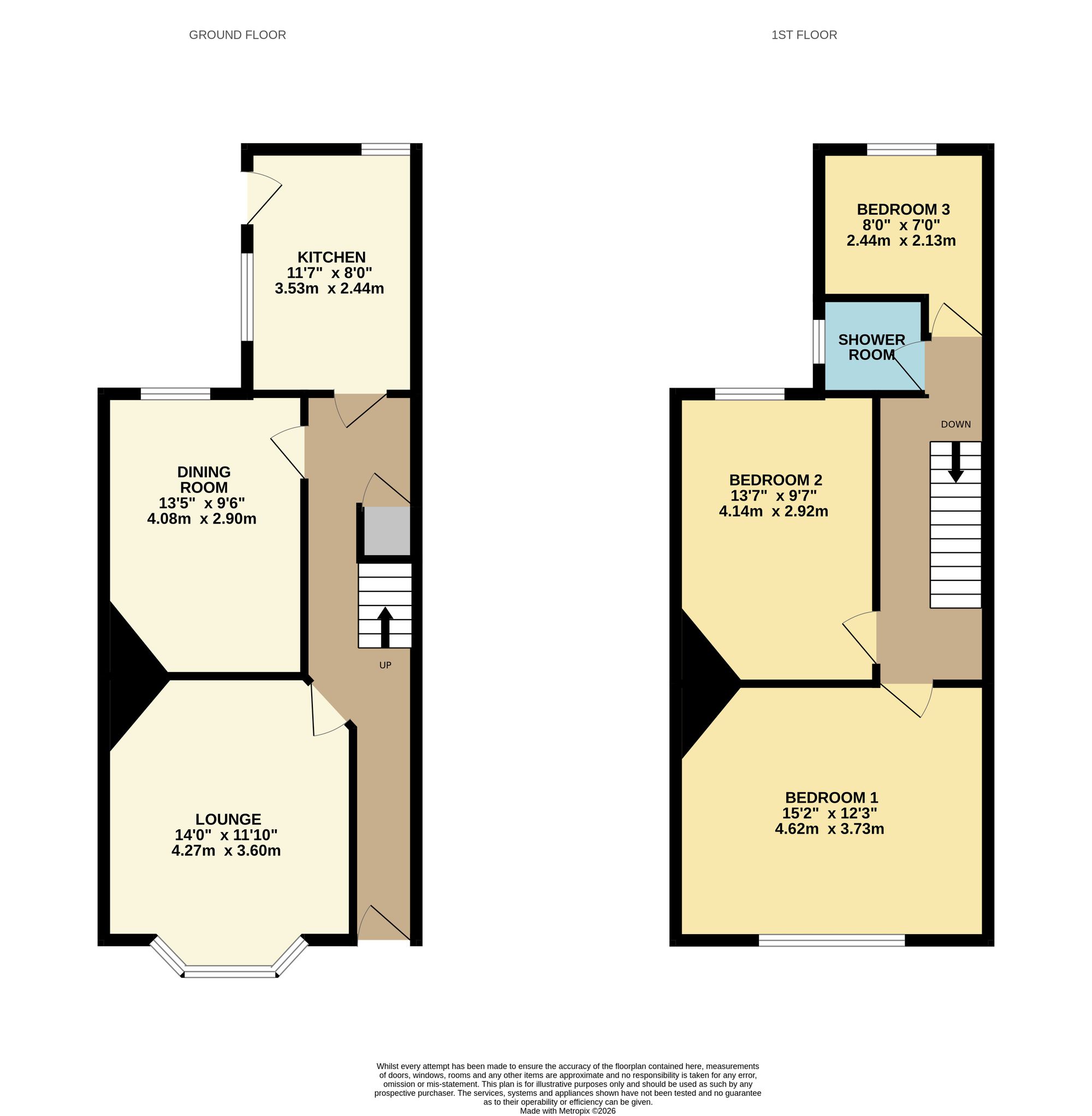 25 Woodley Road, Southampton floorplan