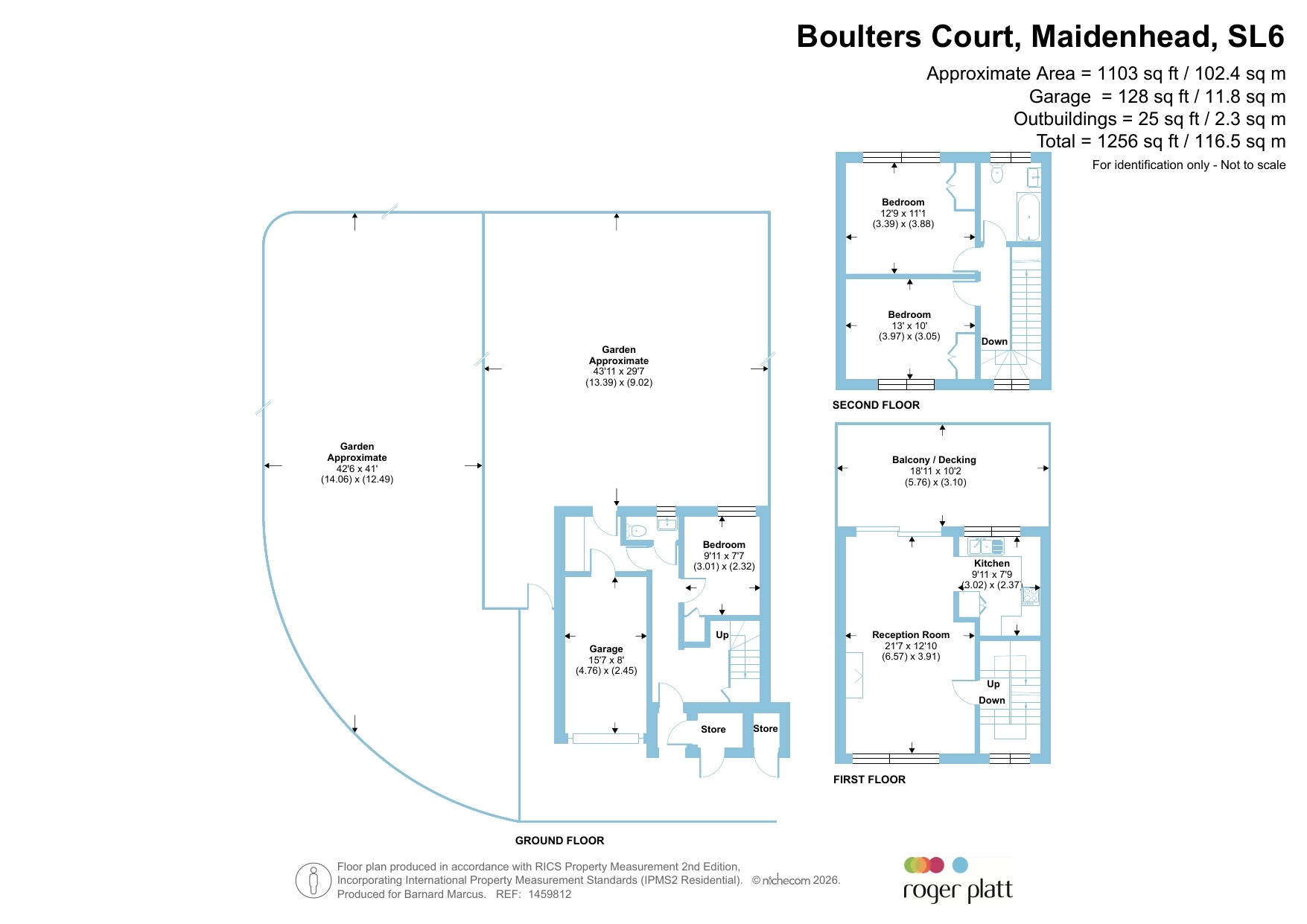 8, Boulters Court, Maidenhead floorplan