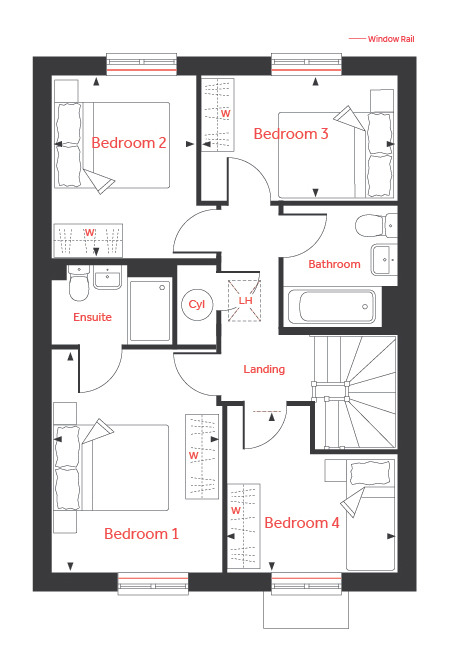 176, Norton Road, Thurston floorplan