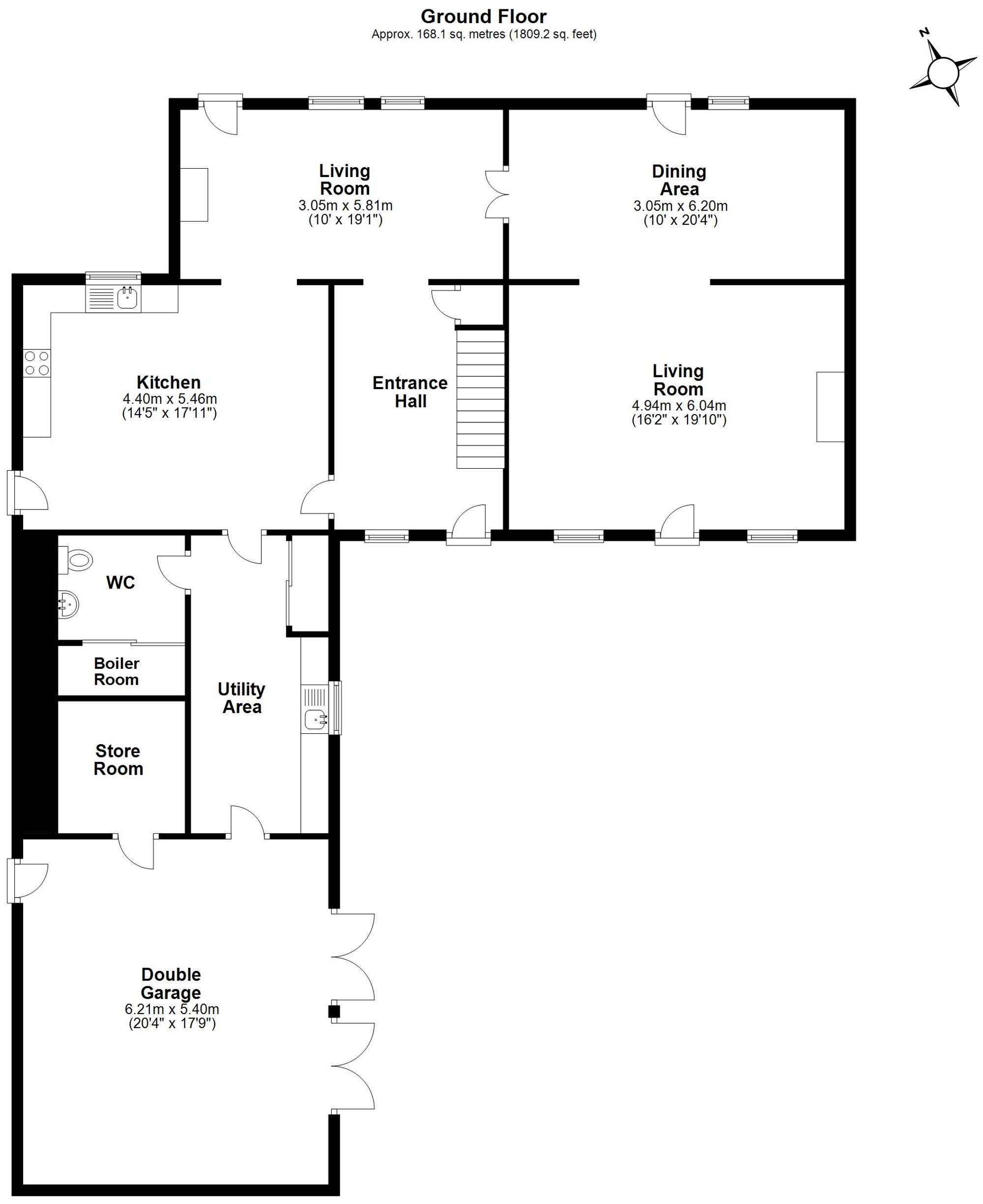 BastleHouse, Station Road, Brampton floorplan