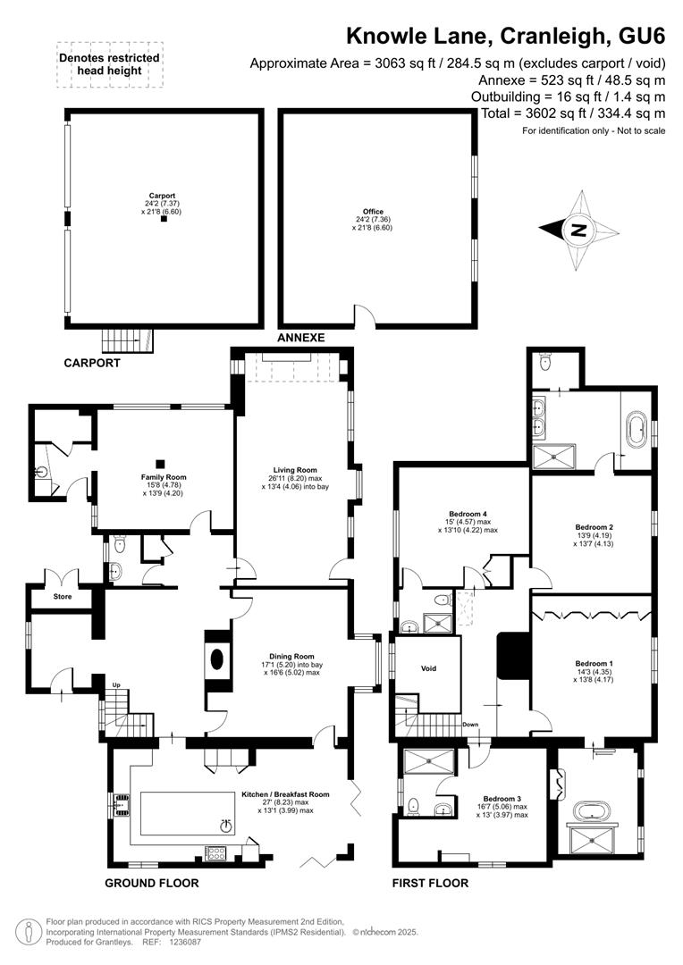 Bridge Farm, Knowle Lane, Cranleigh floorplan
