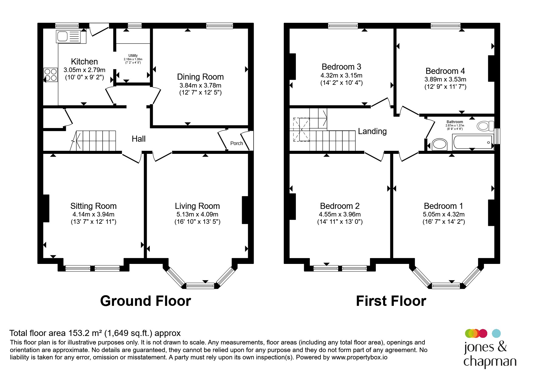 23, Marlborough Grove, Prenton floorplan