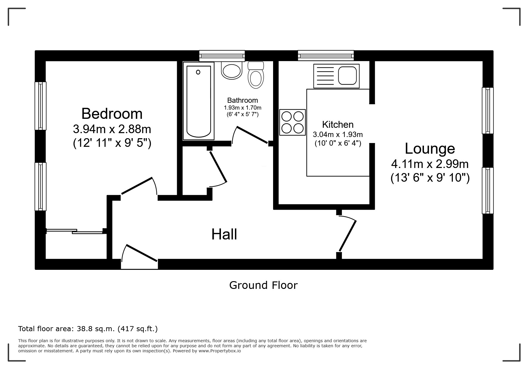10, Birches Rise, High Wycombe floorplan
