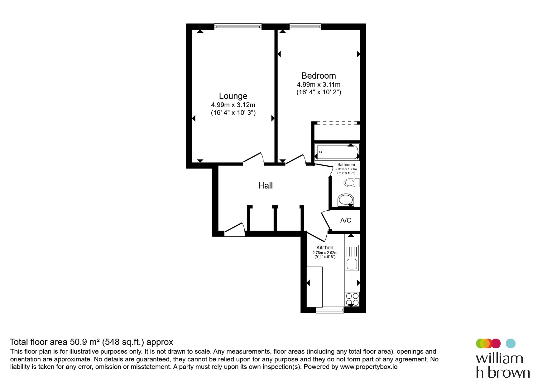 146, Crib Street, WARE floorplan