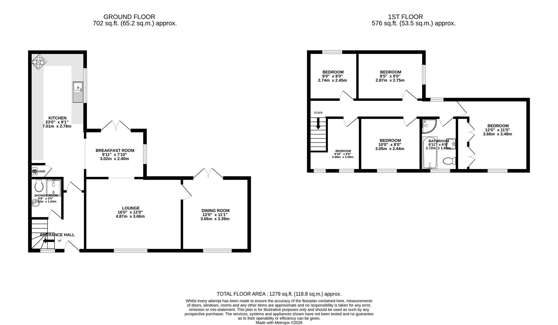Grove Lodge, Howard Street, Norwich floorplan