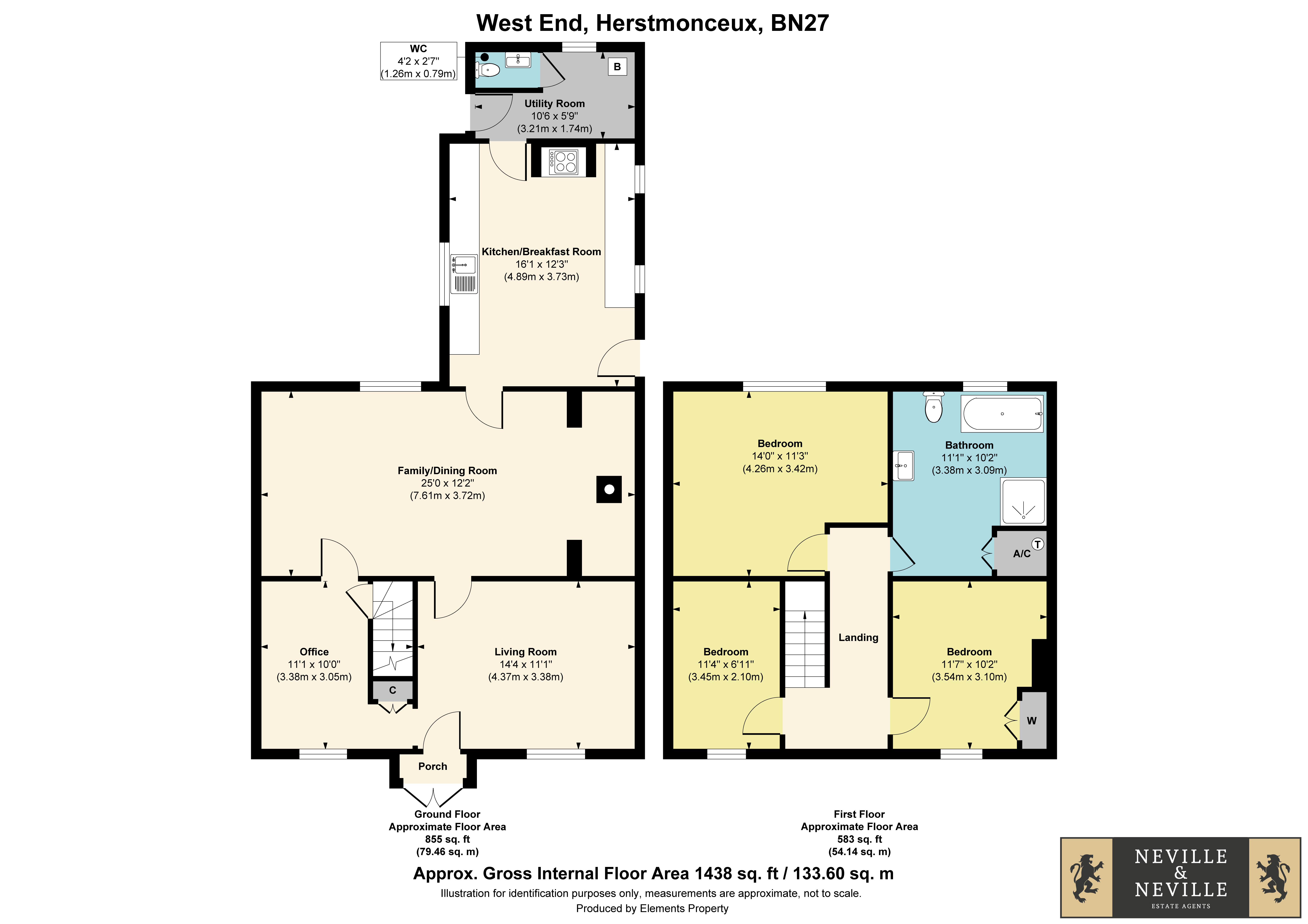 Oak Cottage,, West End, Hailsham floorplan