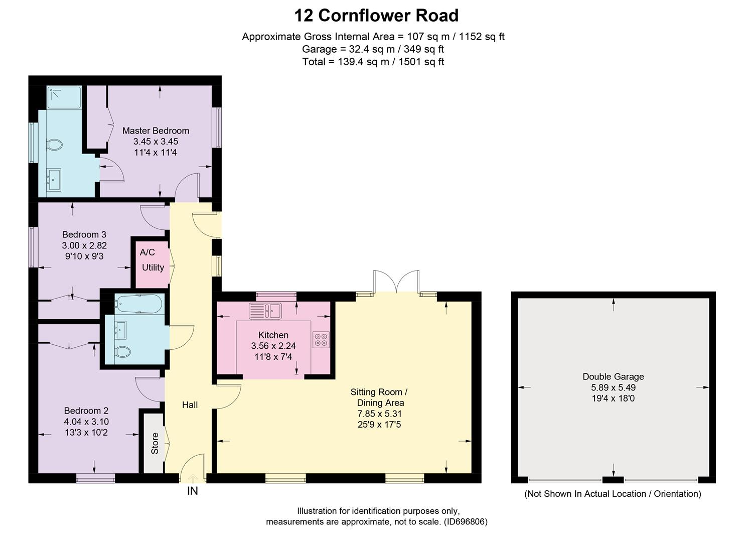 Cornflower Road Moreton In Marsh Gloucestershire Gl56 3 Bedroom Detached Bungalow For Sale 56615579 Primelocation