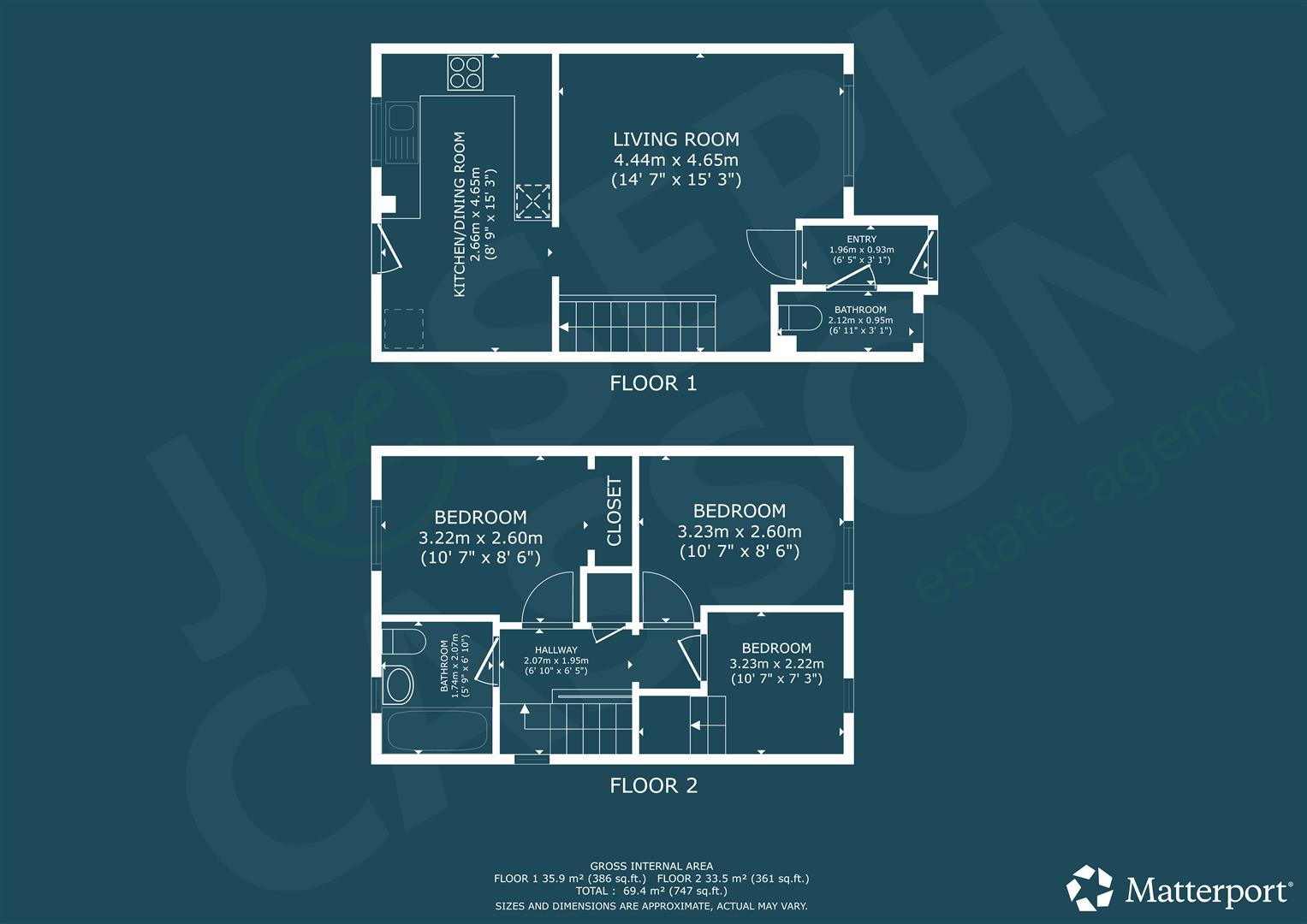 1b, Hyde Park Avenue, Bridgwater floorplan