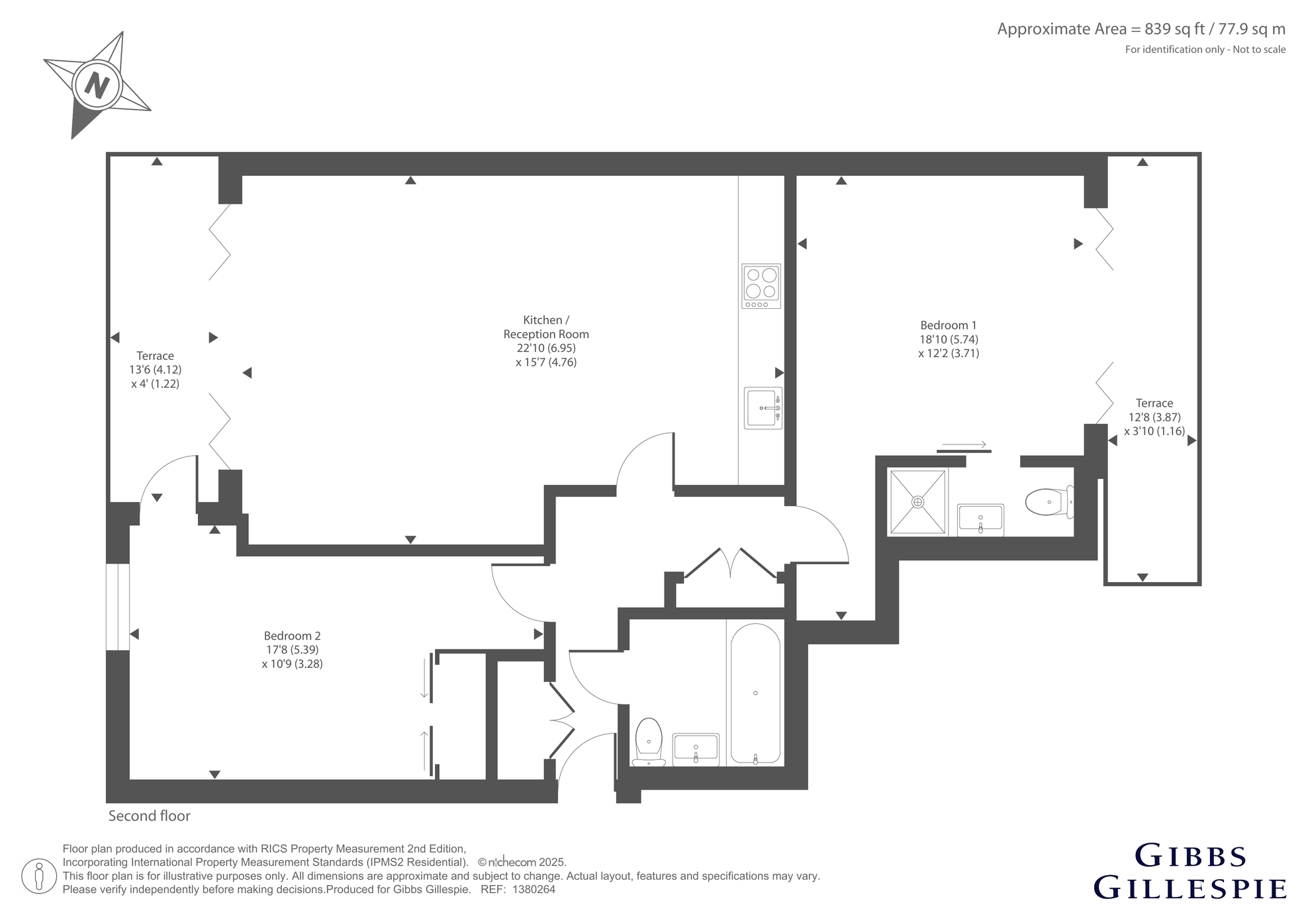 Flat 8,, The Grove W6, Hammersmith floorplan