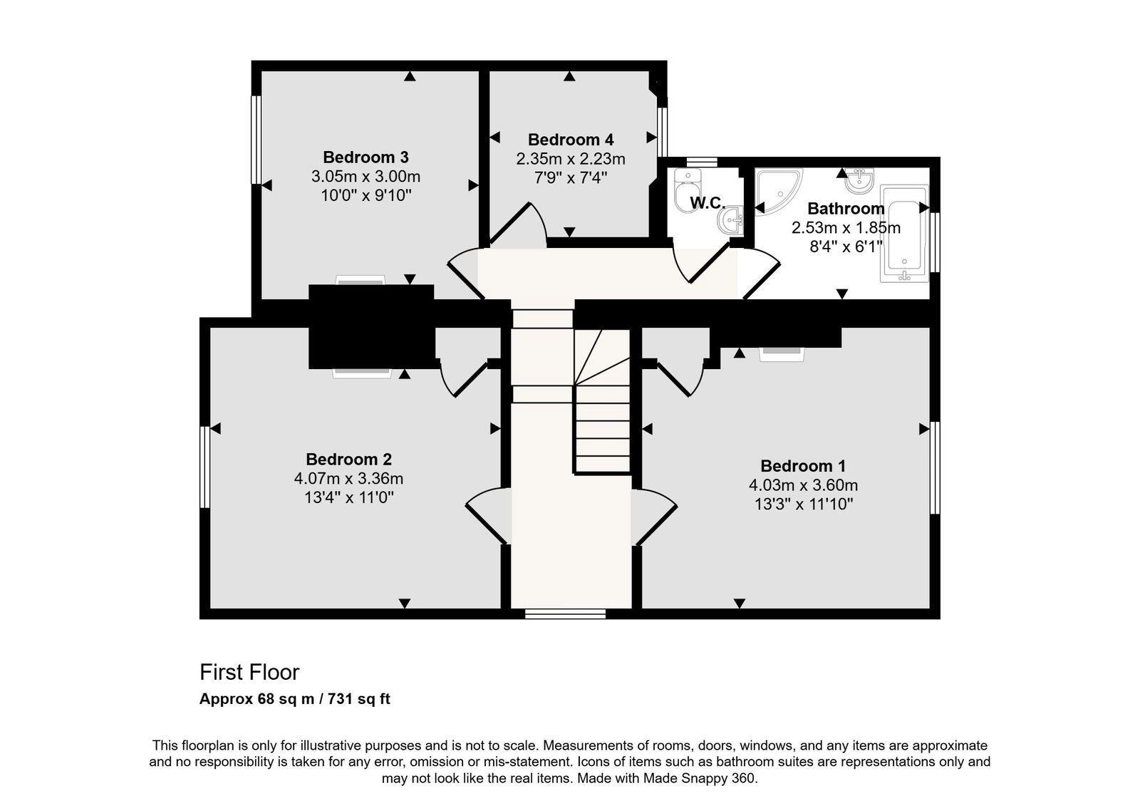 8, Parkwood Road, Tavistock floorplan