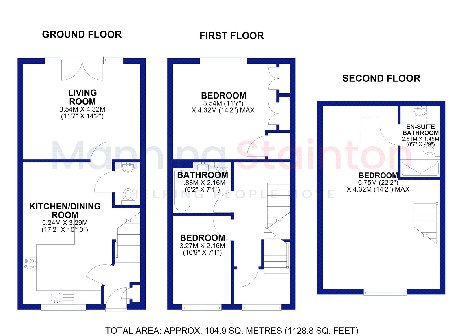 Moseley Beck Way, West Yorkshire floorplan