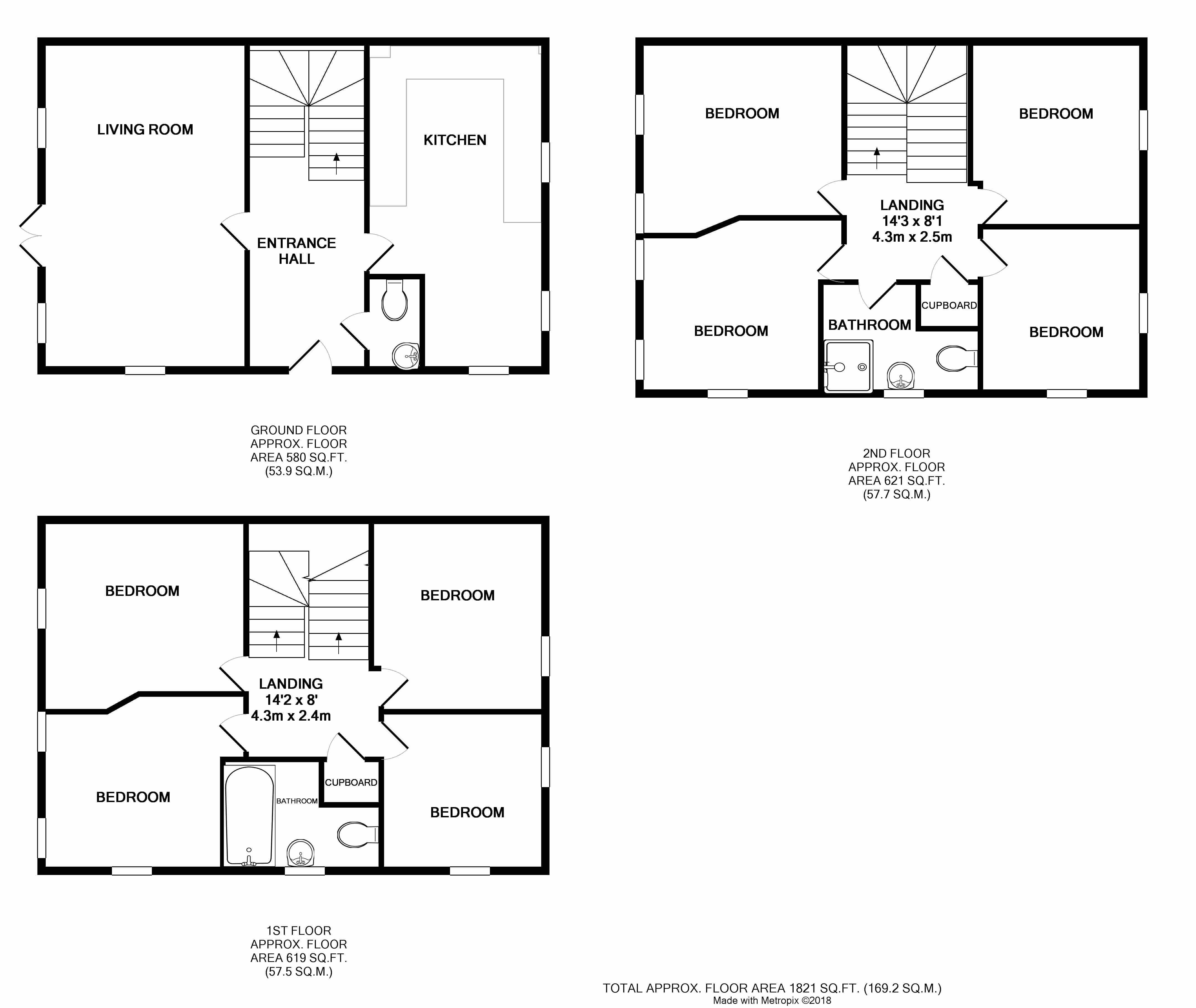 Jekyll Close, Bristol floorplan