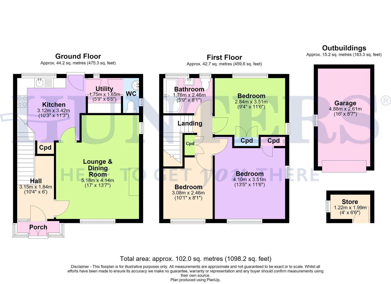 Nowell Road, Manchester floorplan
