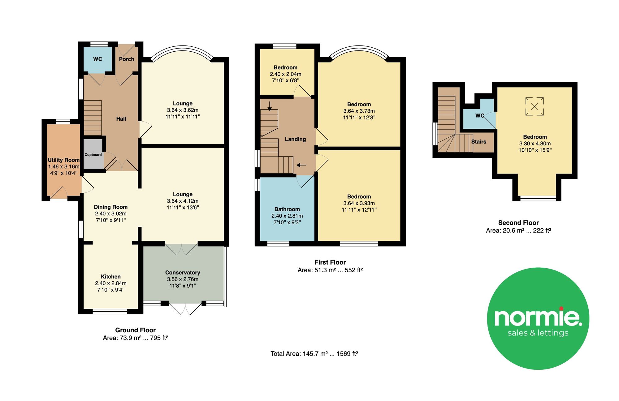 Old Hall Road, Whitefield, M45 floorplan