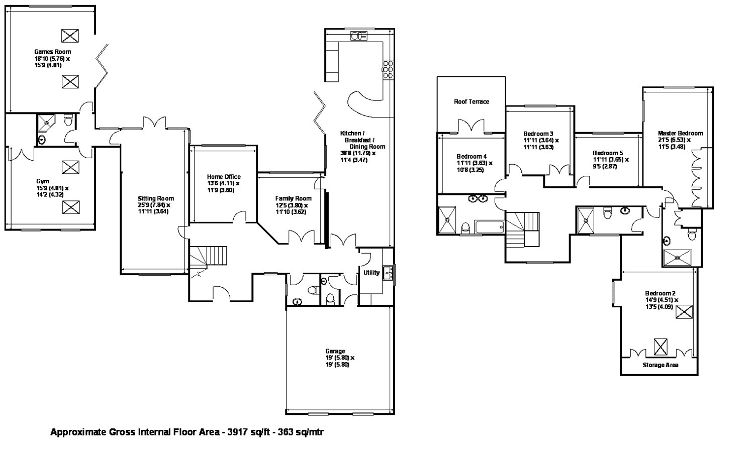 5 Bedrooms Detached house for sale in West Byfleet, Surrey KT14