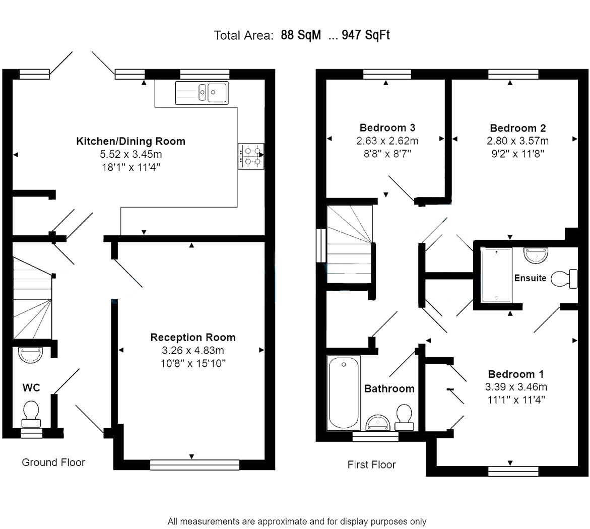 24, Bronte Grove, Reading floorplan