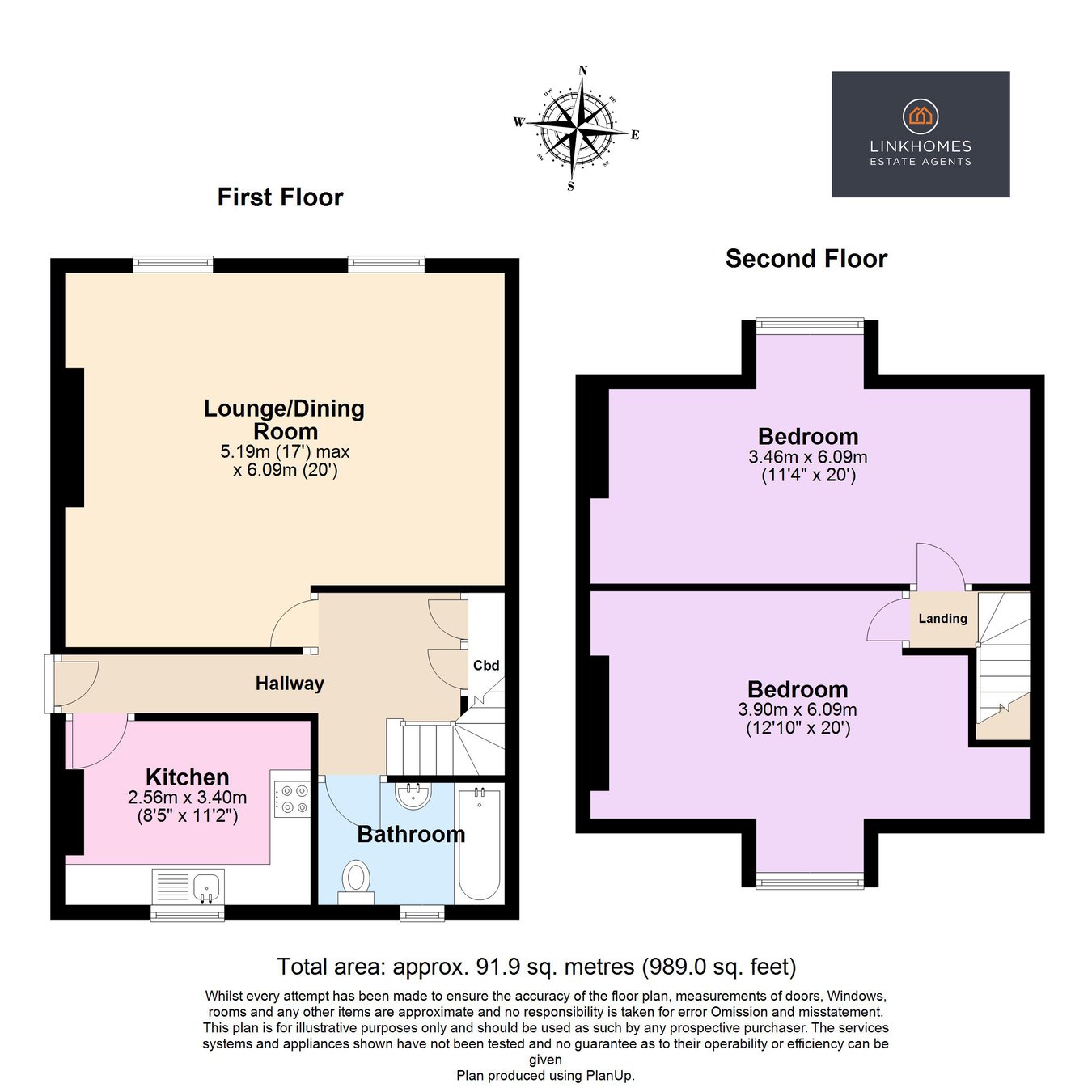 9a, Tatnam Crescent, Poole floorplan