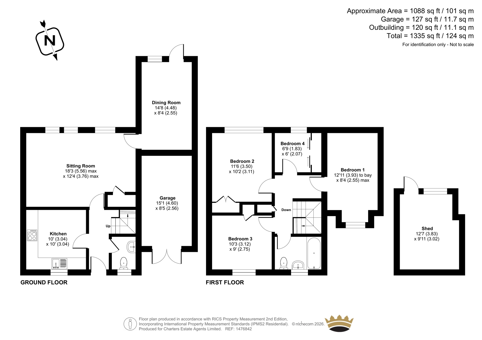 8, Chase Farm Close, Southampton floorplan