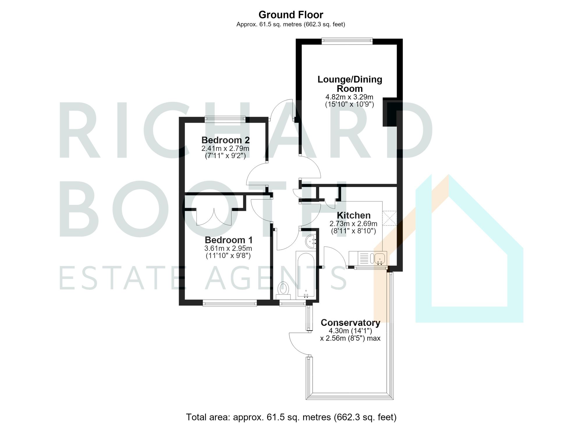 7 Philippa Close, Ely floorplan