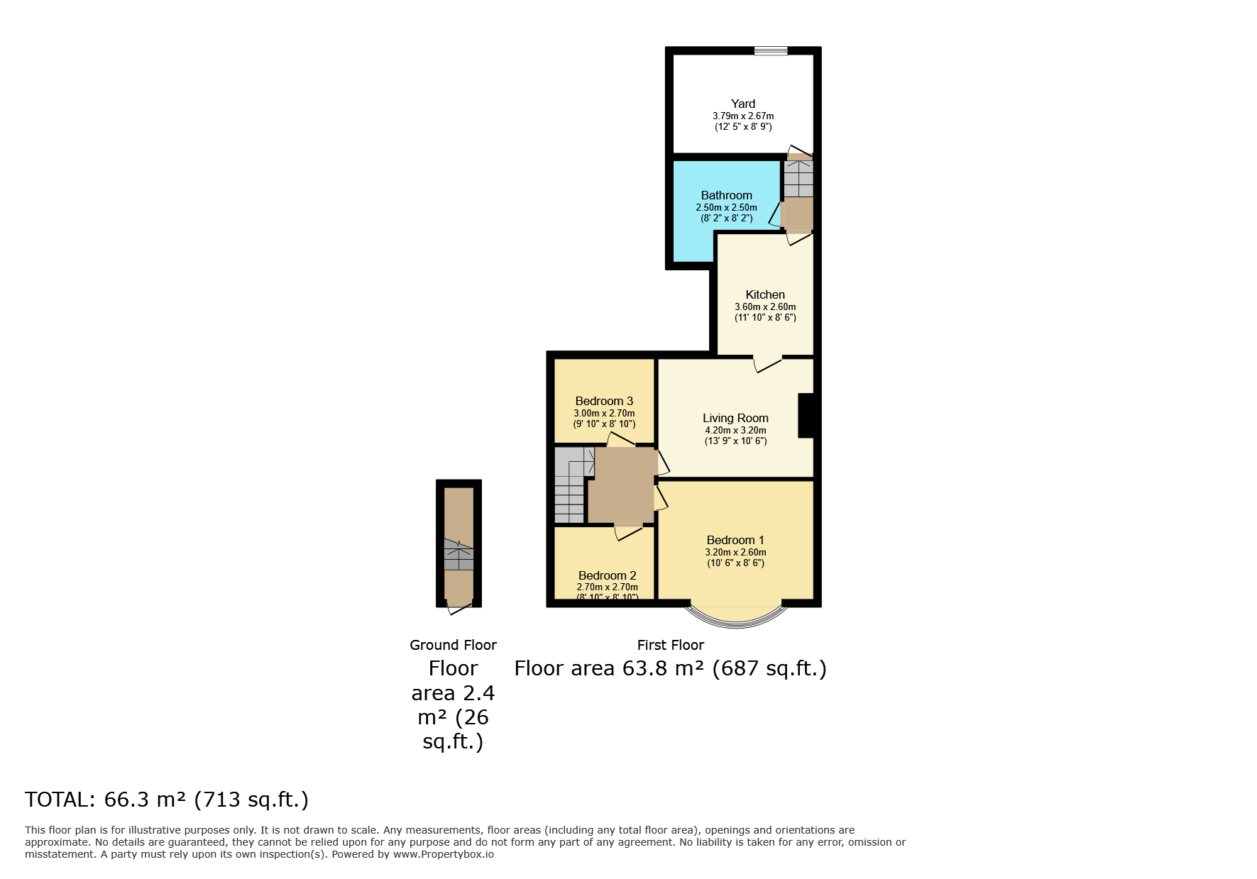 10, Walpole Street, Newcastle upon Tyne floorplan