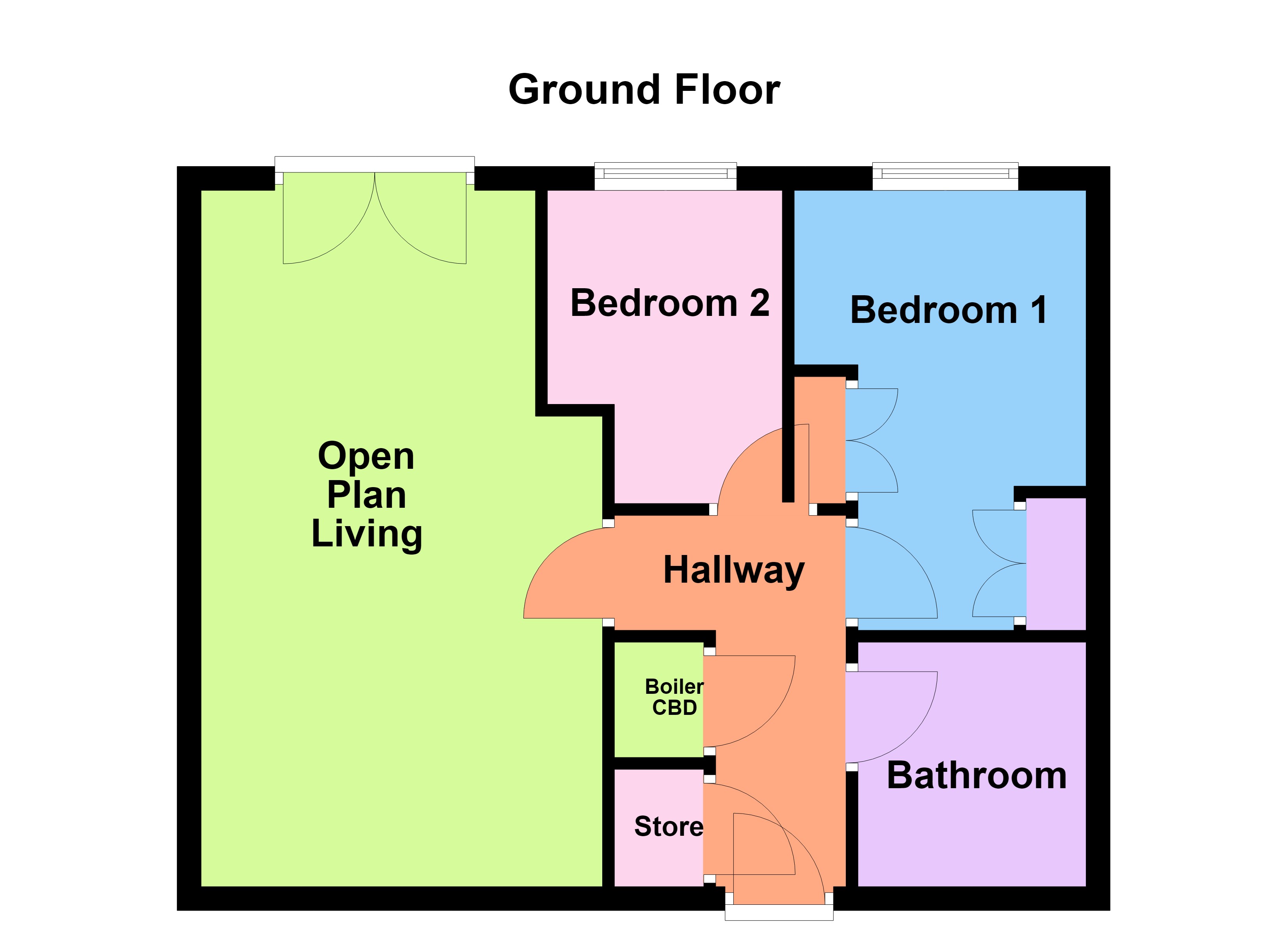 18, Luxaa Apartments, Doncaster floorplan