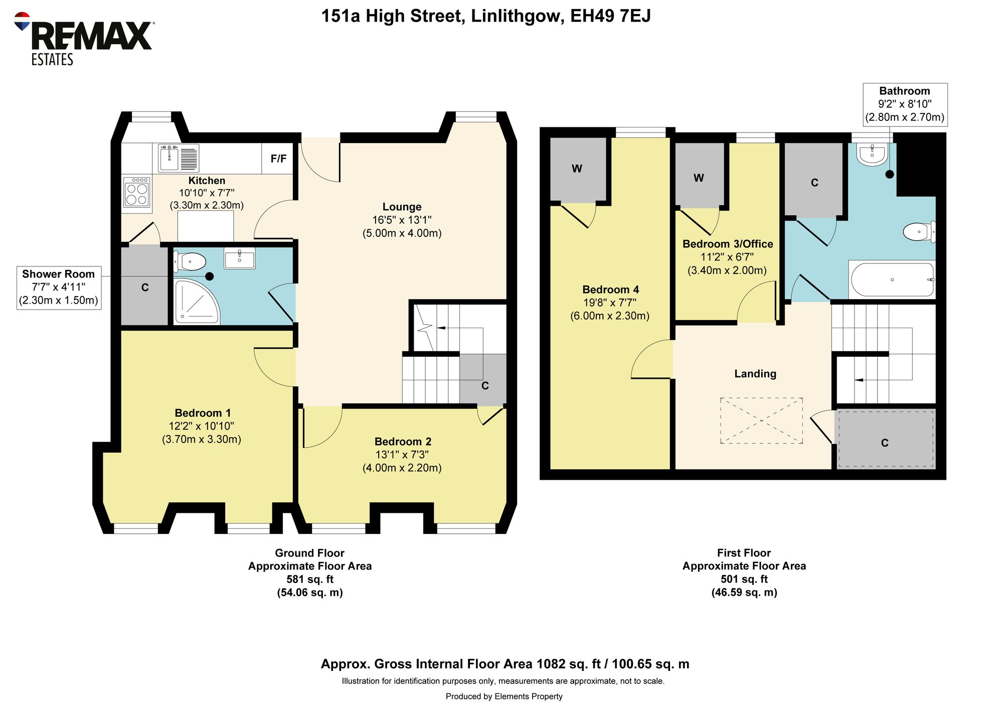 151a High Street, Linlithgow floorplan