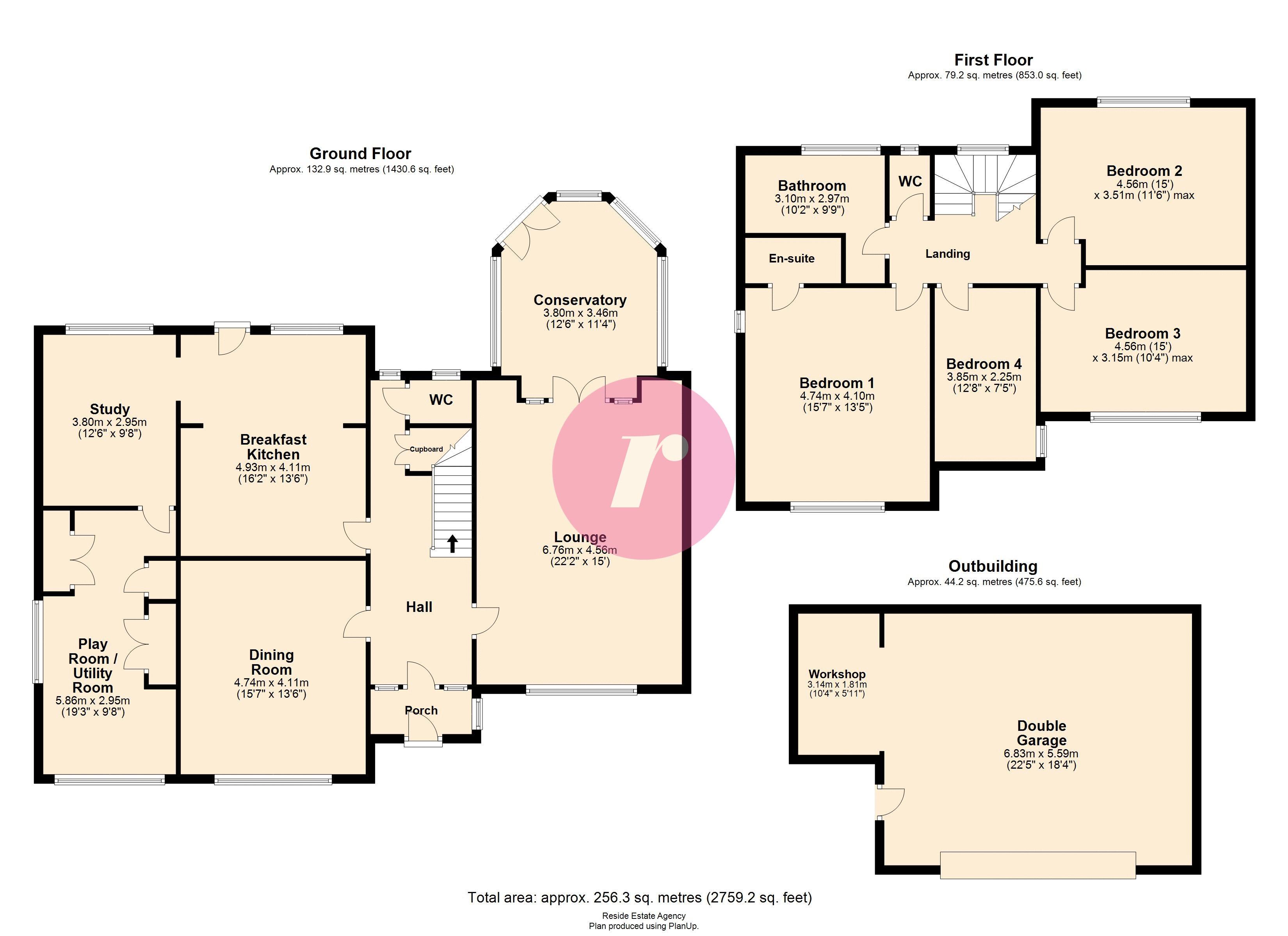 183, Bolton Road, Rochdale floorplan