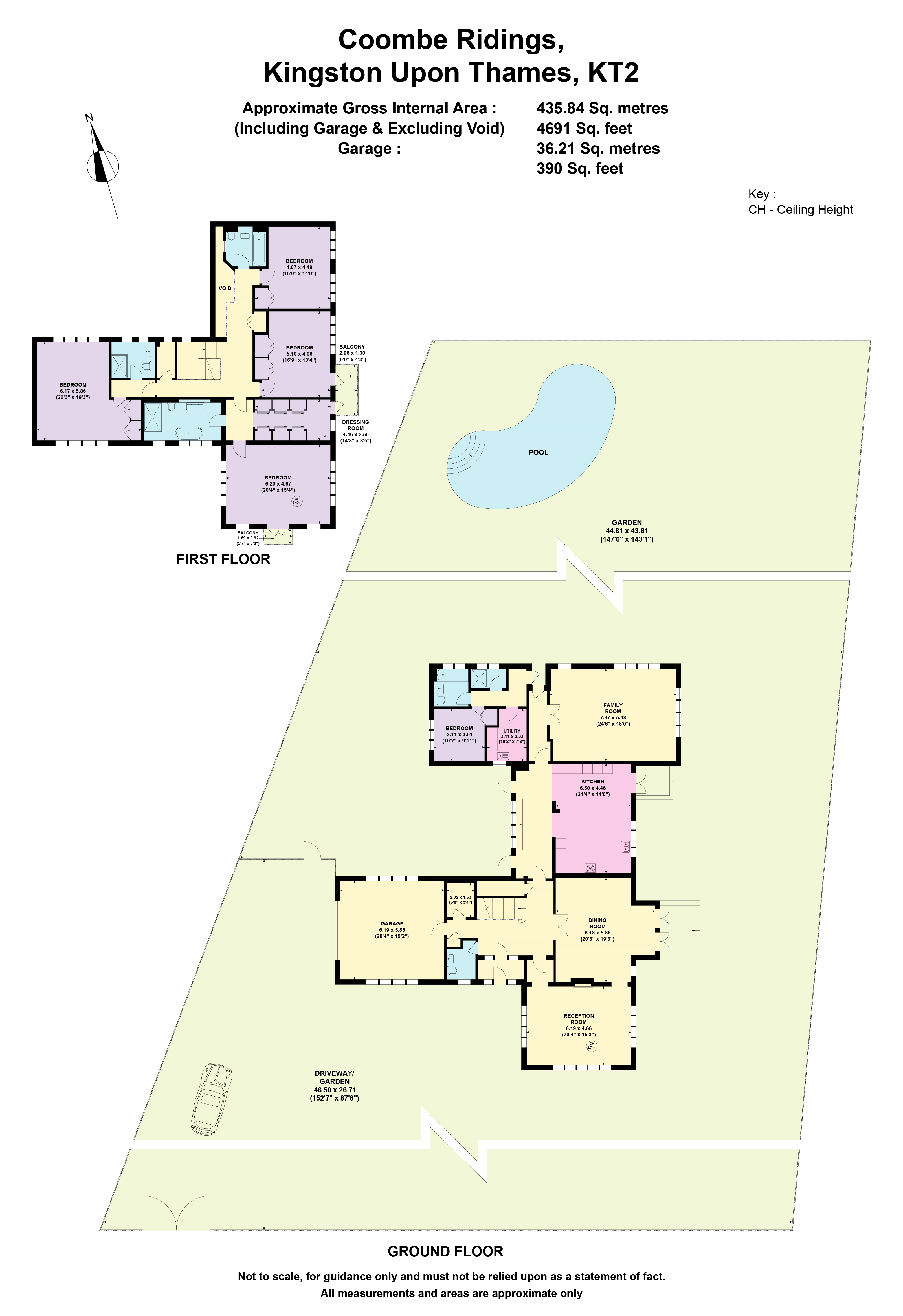 9, Coombe Ridings, Kingston Upon Thames floorplan