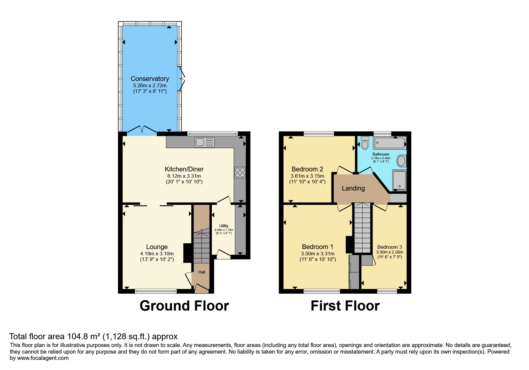 Tithe Barn Avenue, Sheffield floorplan