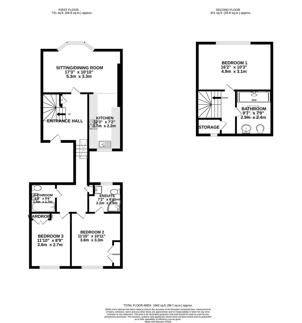 Greenhill, Weymouth floorplan