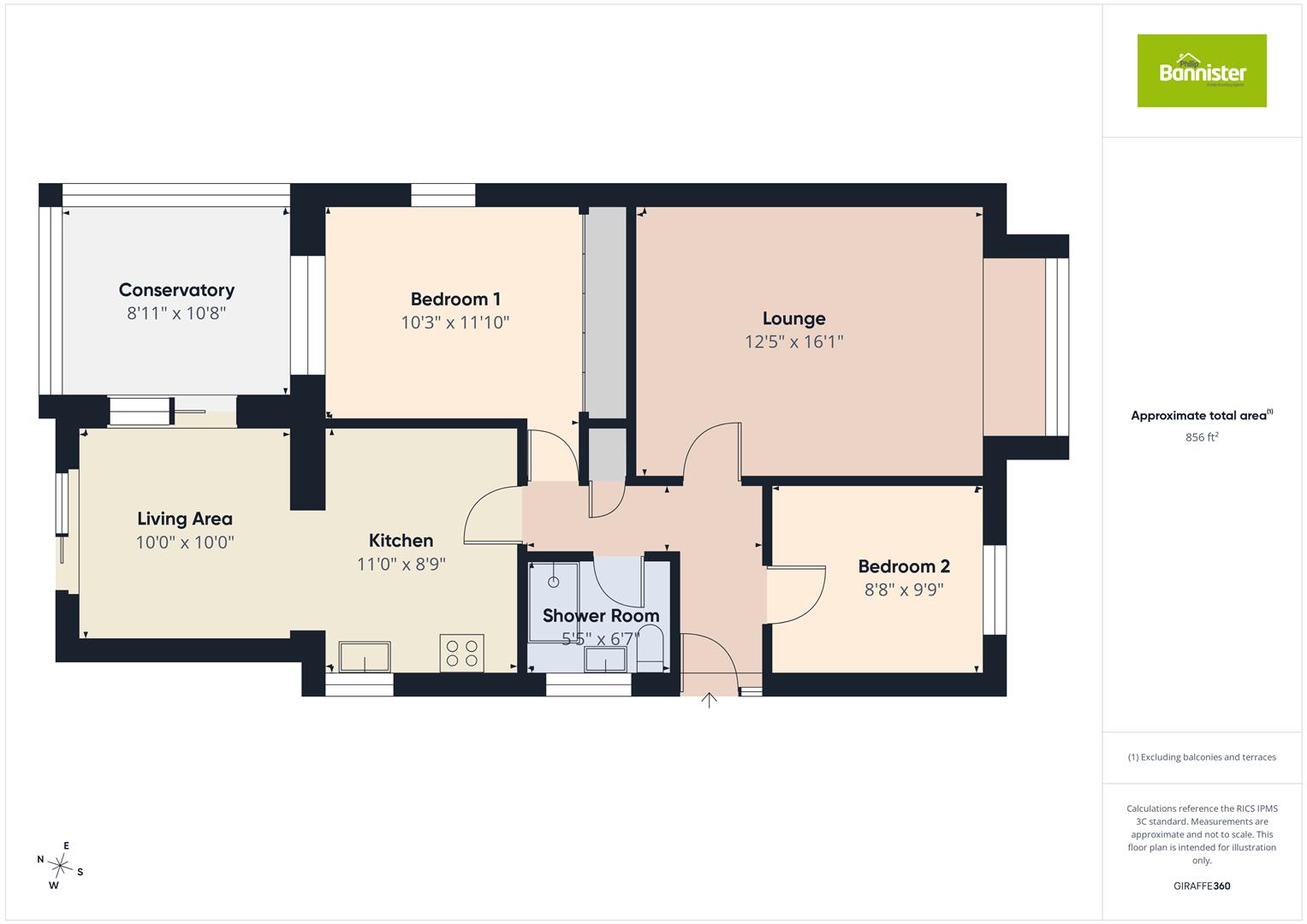 2, Hawthorn Close, Newport floorplan