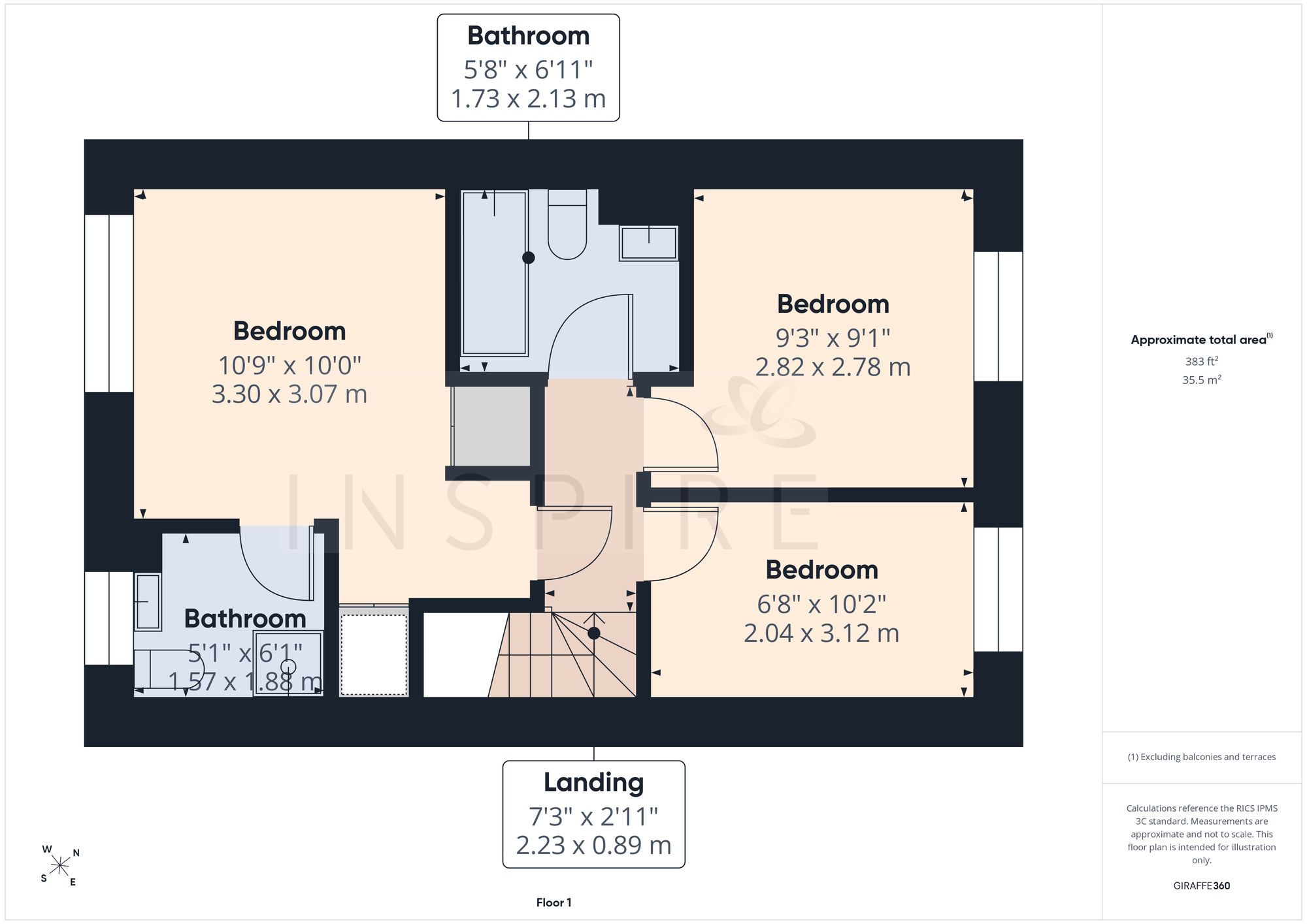 16 Highwood Park, Crawley floorplan