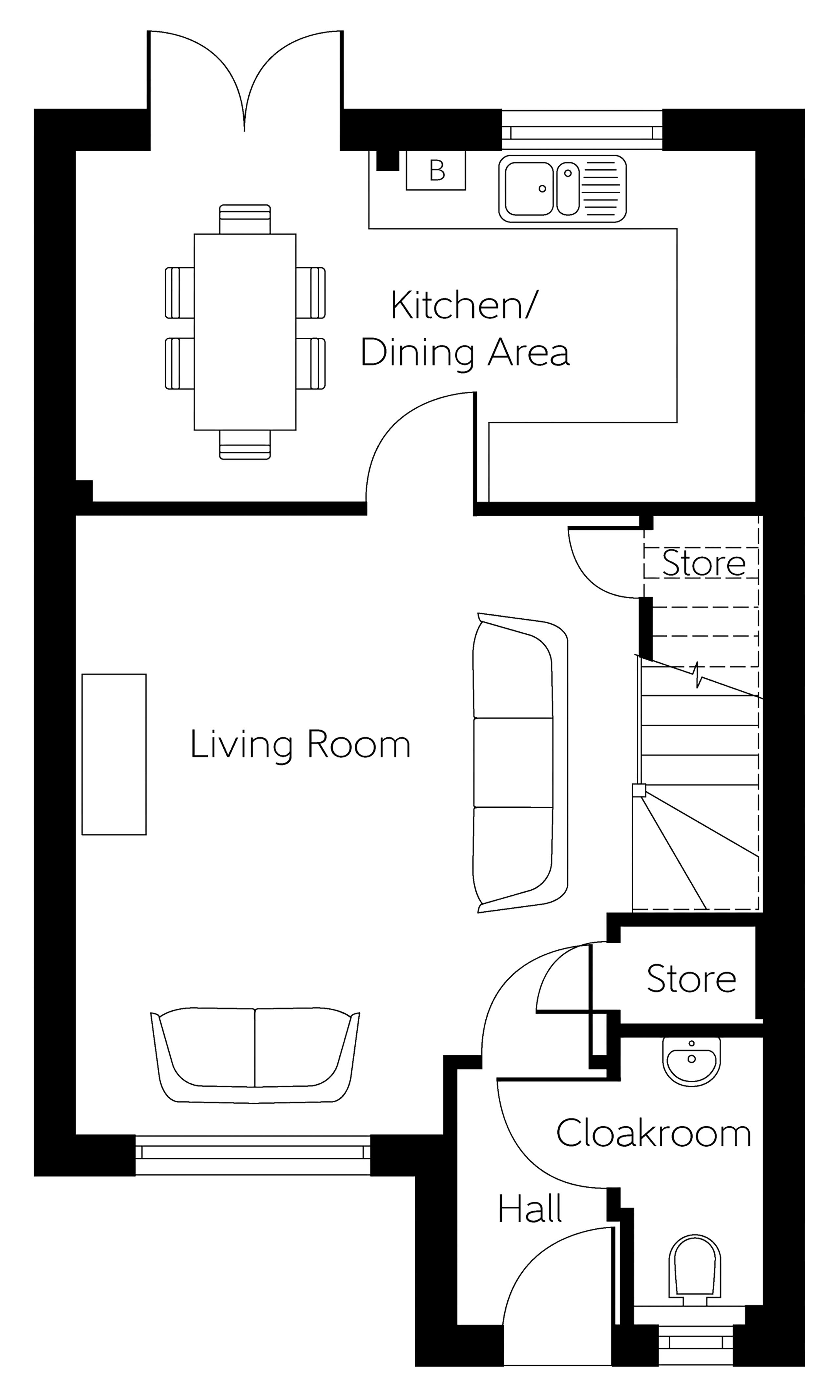 479, 1 Dander Way, Blindwells floorplan