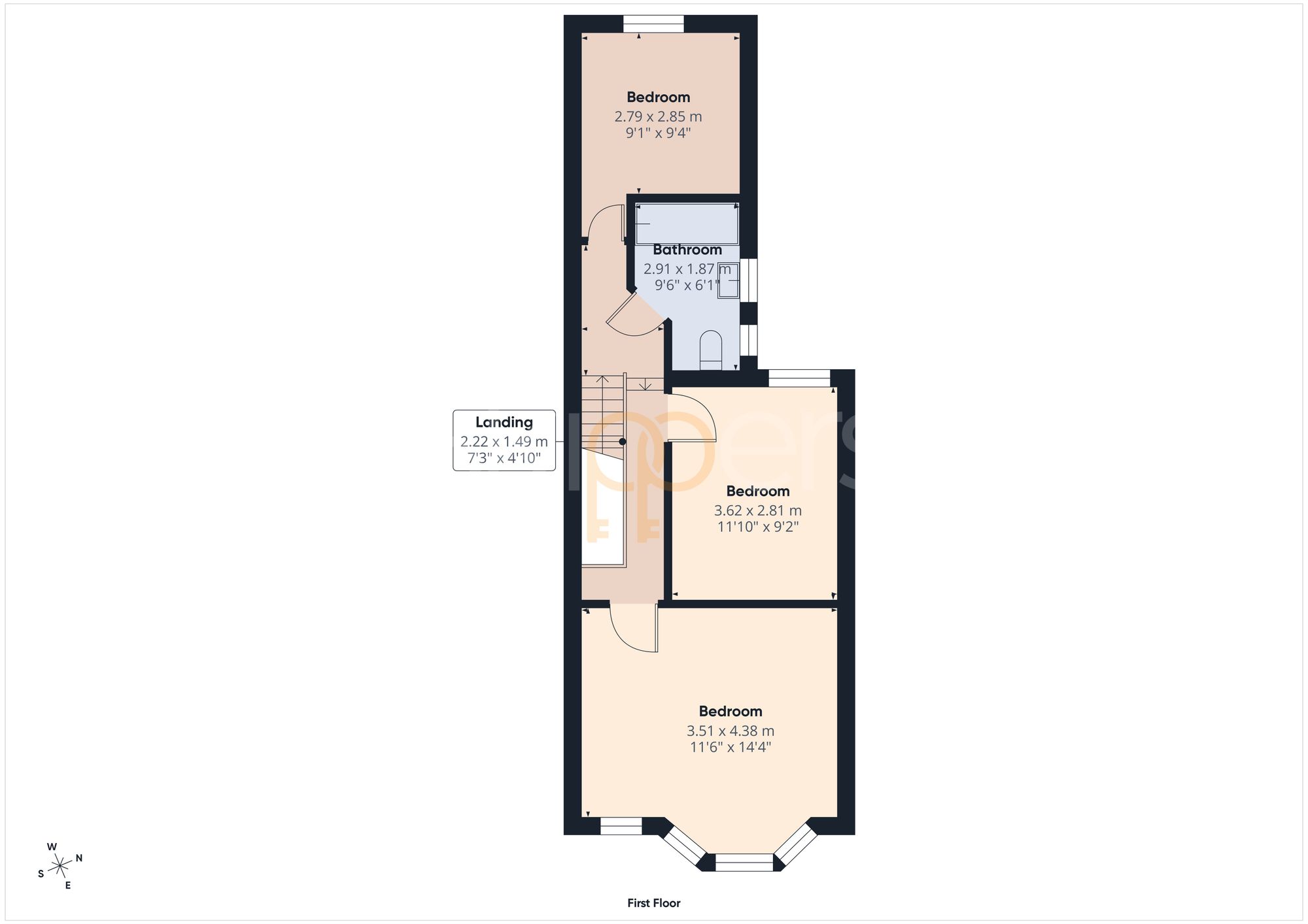 6 St. Georges Road, Folkestone floorplan