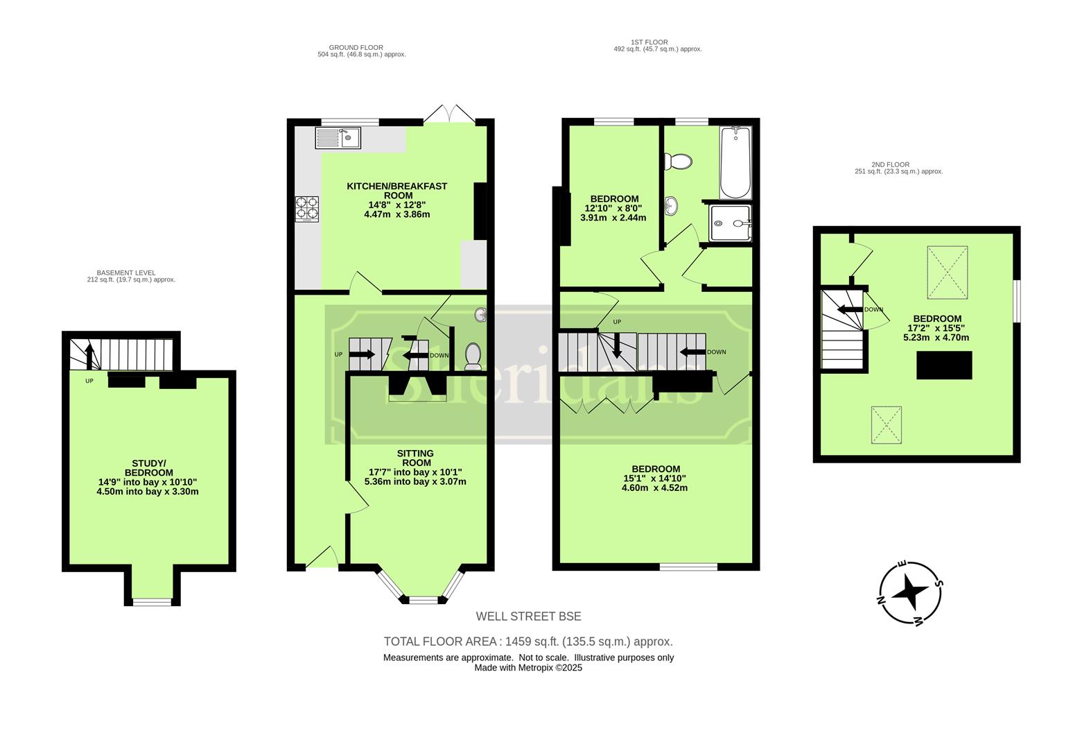 40, Well Street, Bury St. Edmunds floorplan