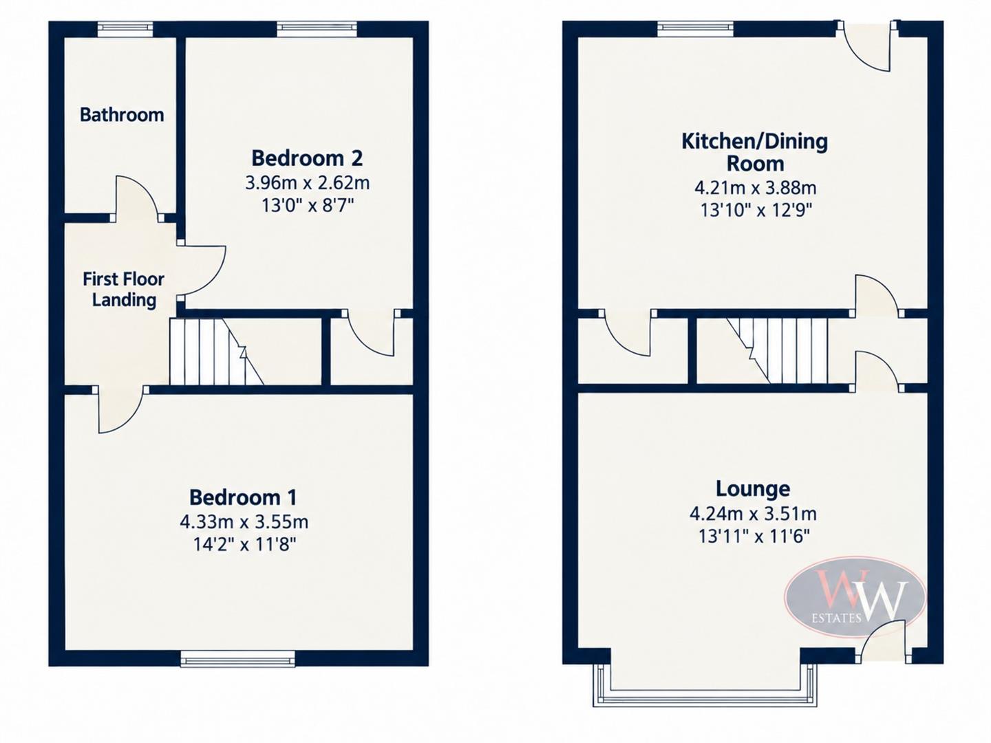 6, Oxford Terrace, Baildon floorplan