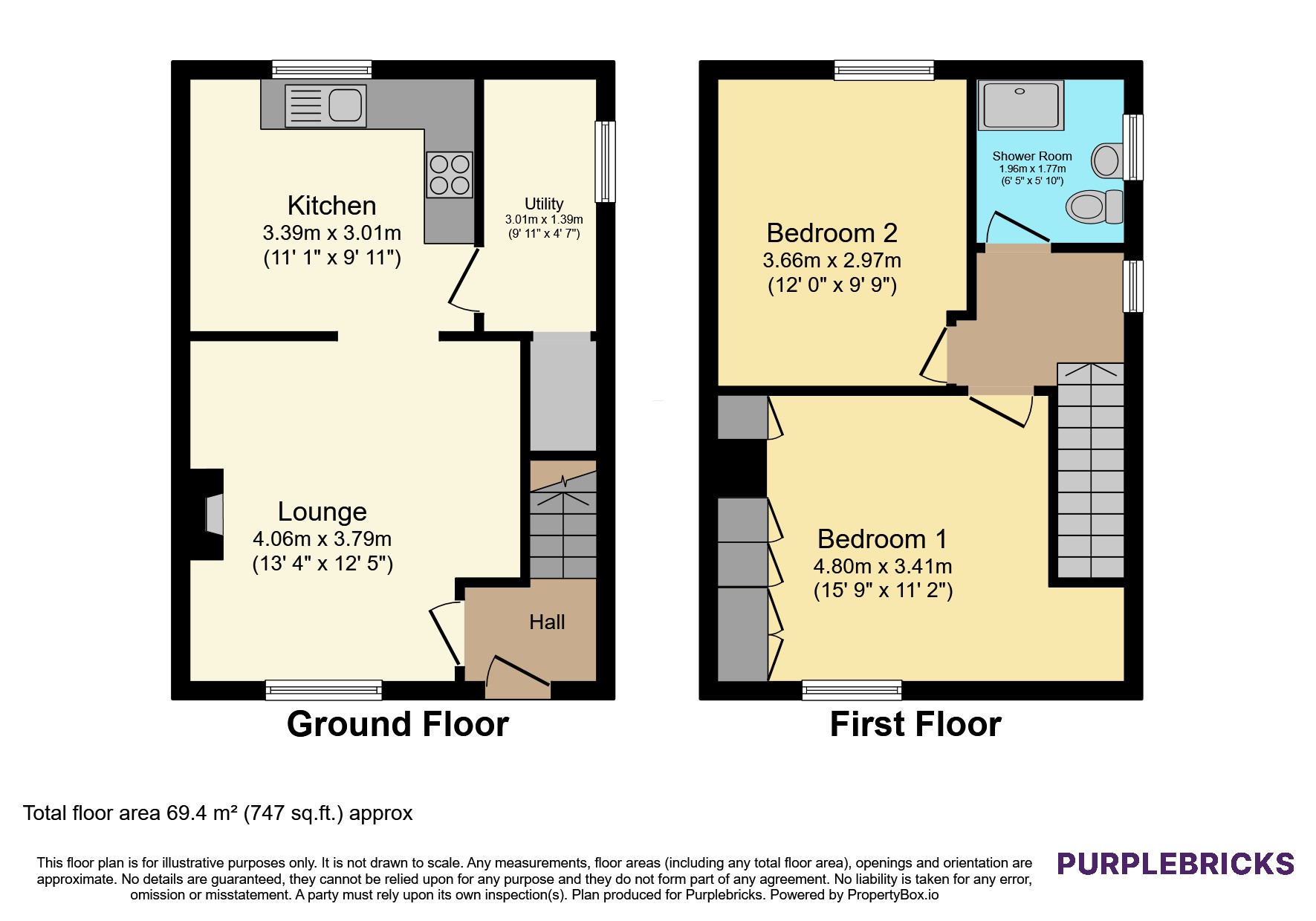 3, Rawson Close, Cantley floorplan