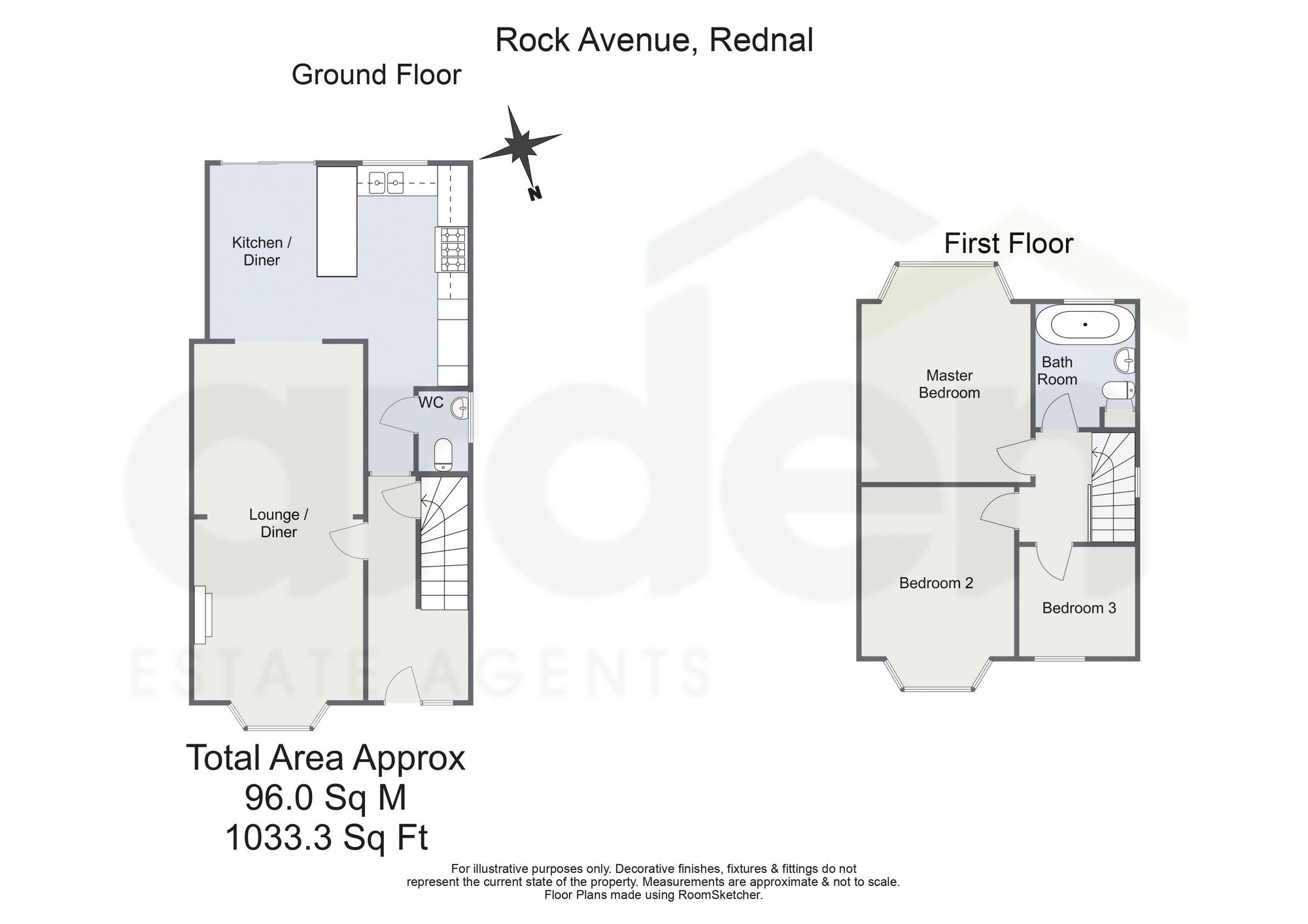 7 Rock Avenue, Birmingham floorplan