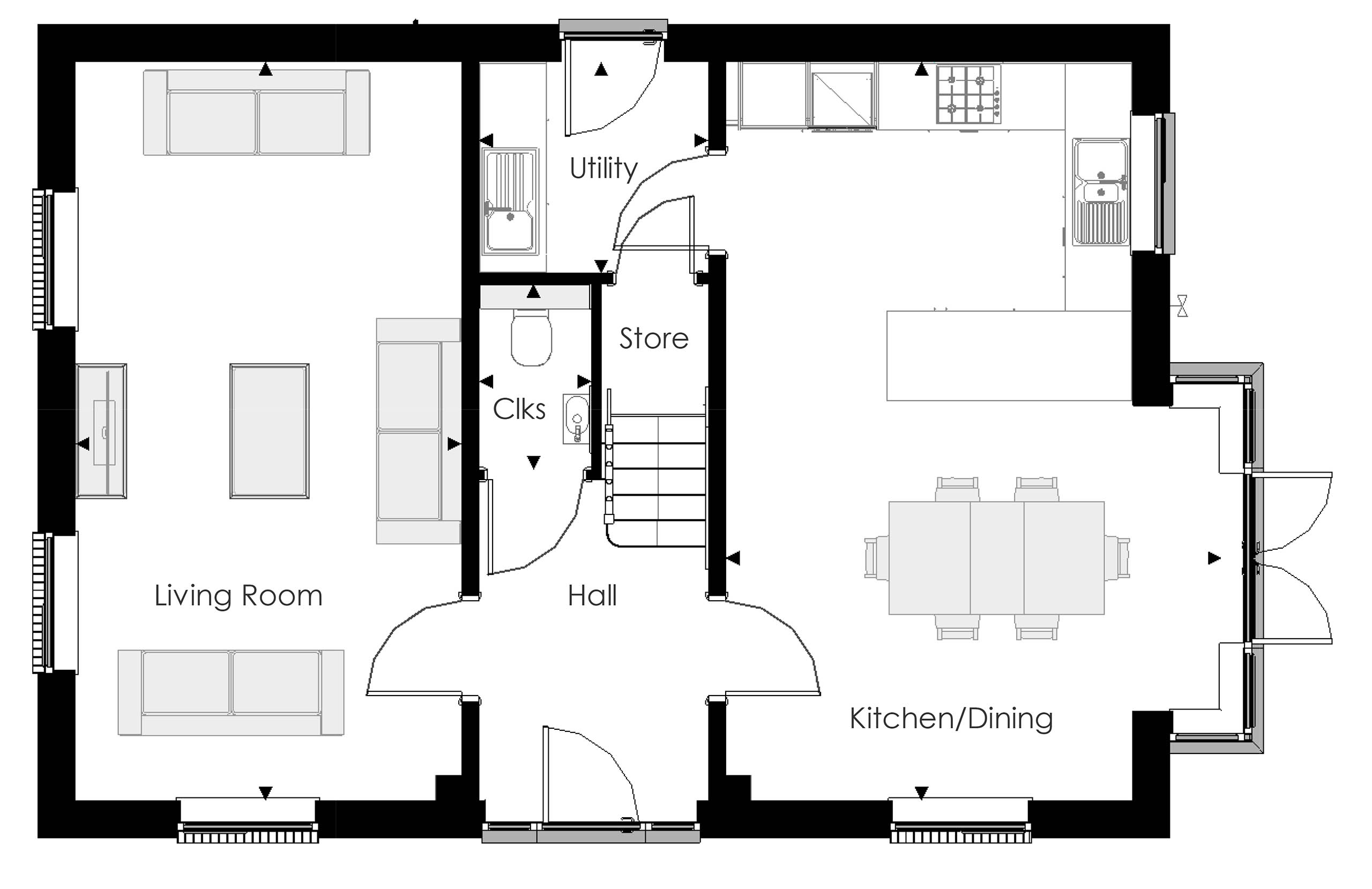 38, Orton Lane, Wombourne floorplan